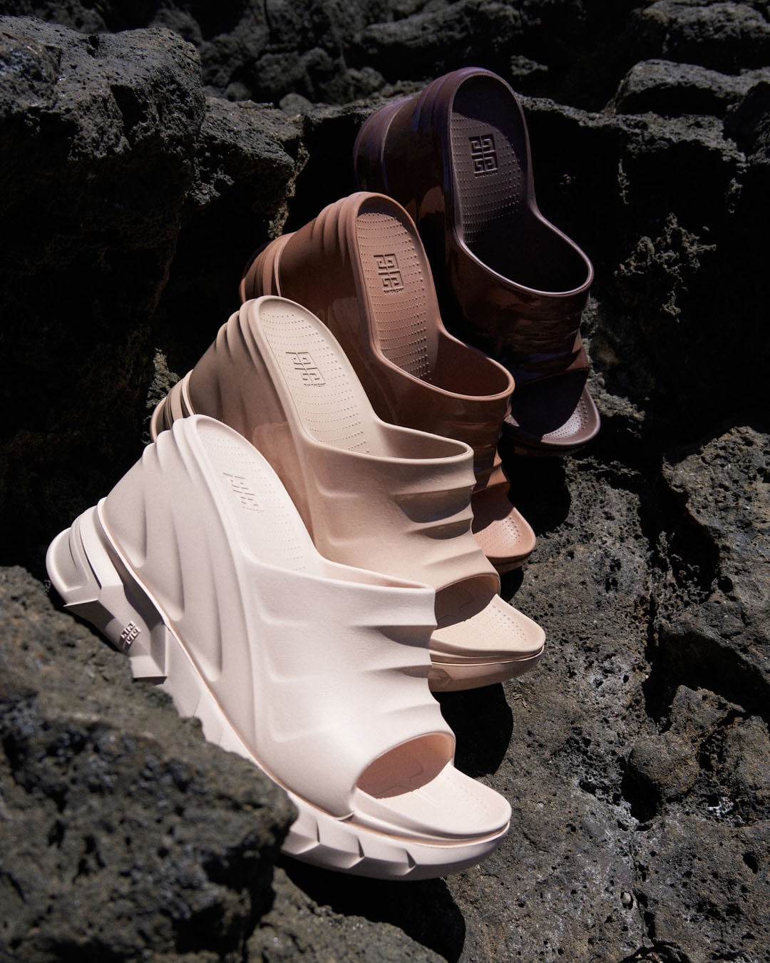 Givenchy White Mashmallow Sandals
