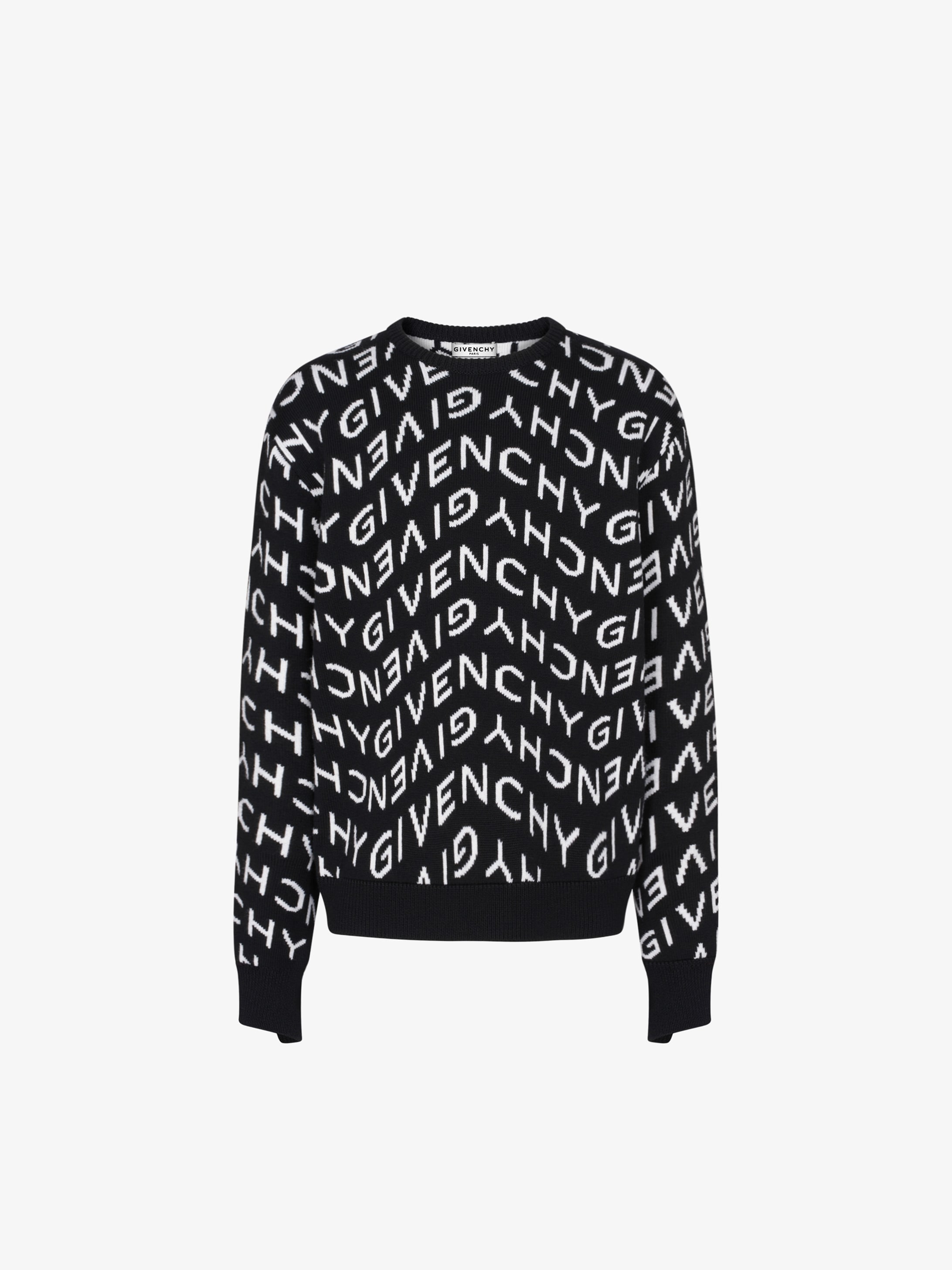 GIVENCHY Refracted sweater in jacquard | GIVENCHY Paris