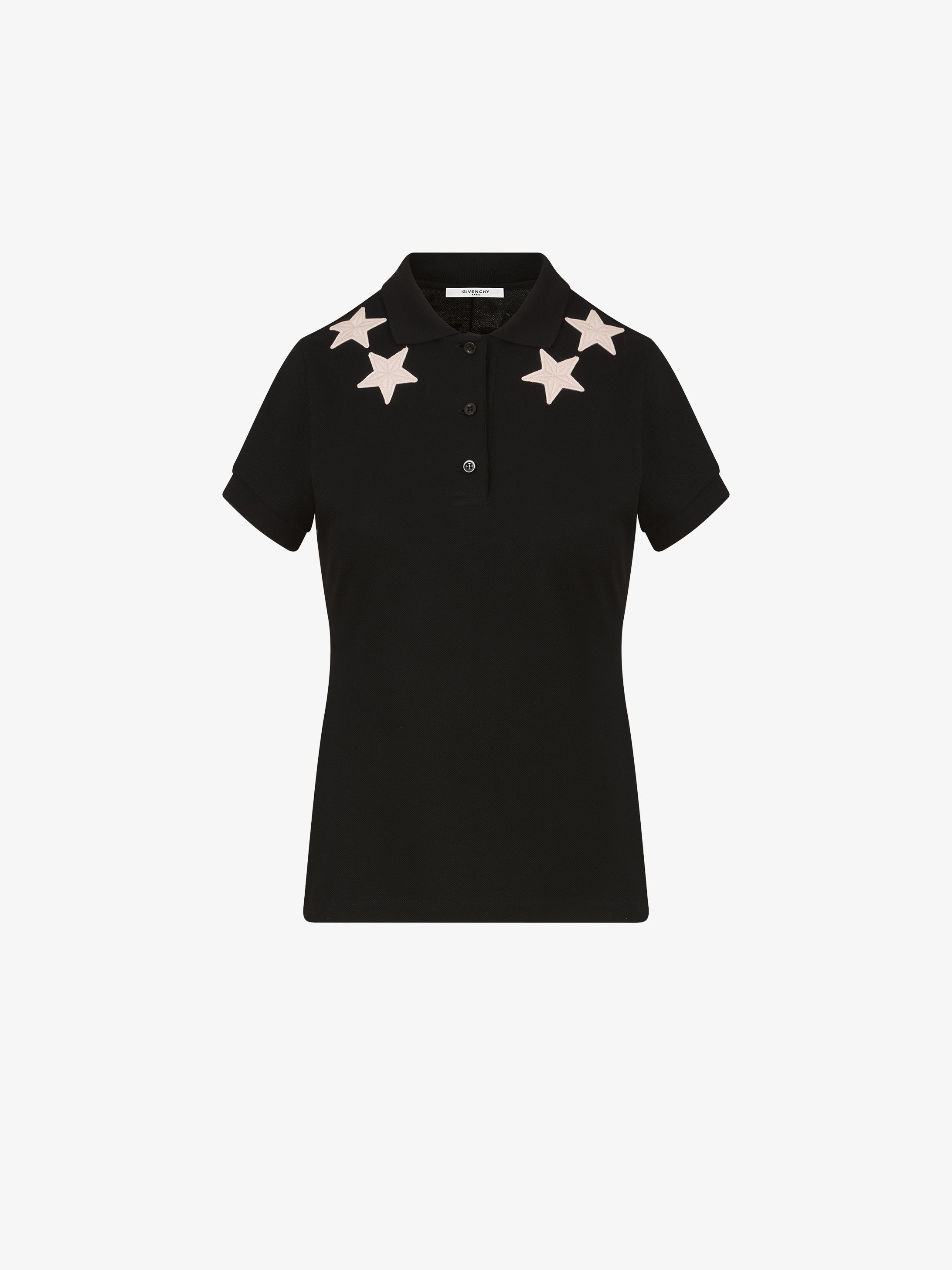Givenchy Stars emrboidered polo shirt GIVENCHY Paris