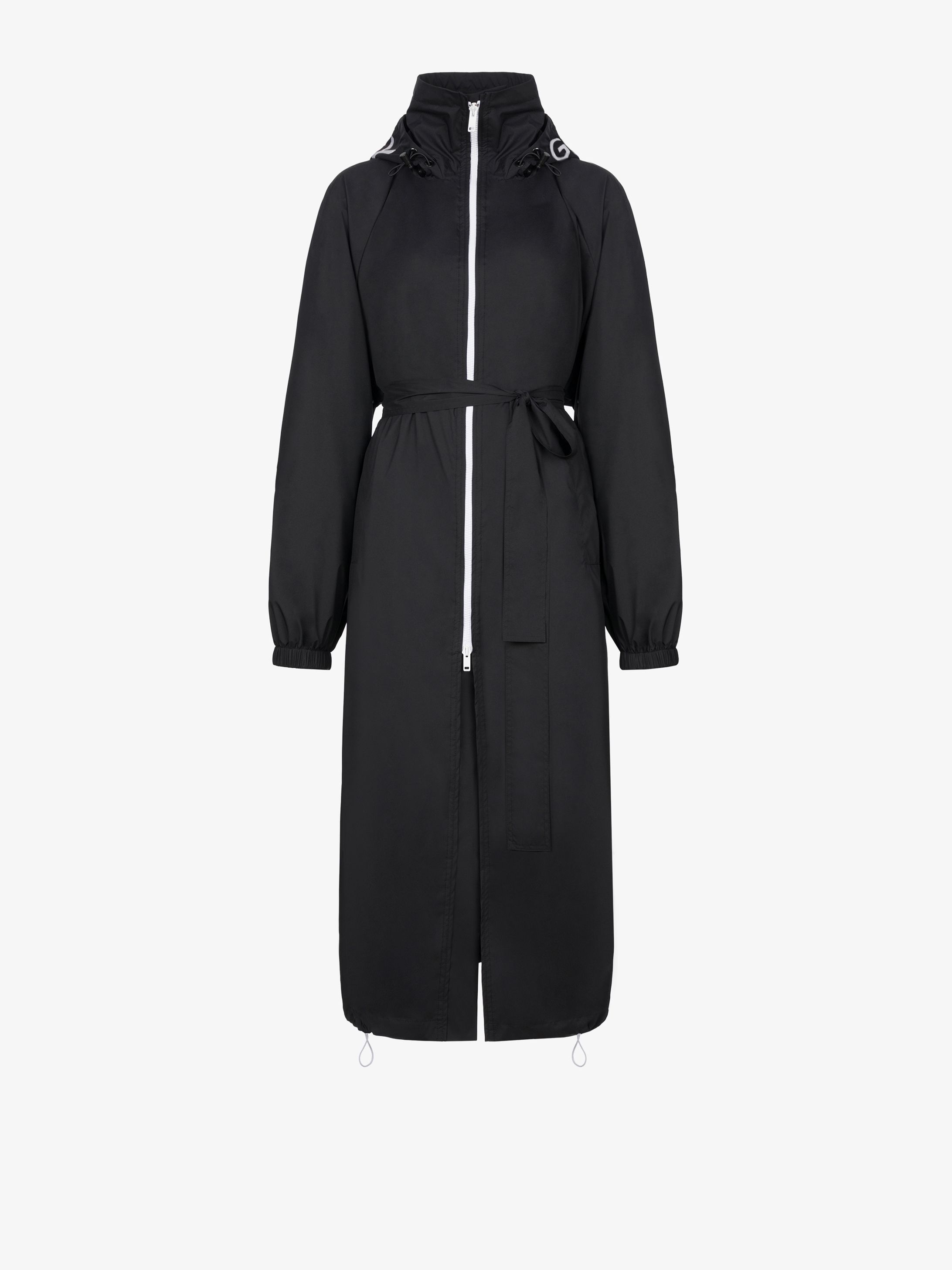 Coupe-vent mi-long à capuche GIVENCHY