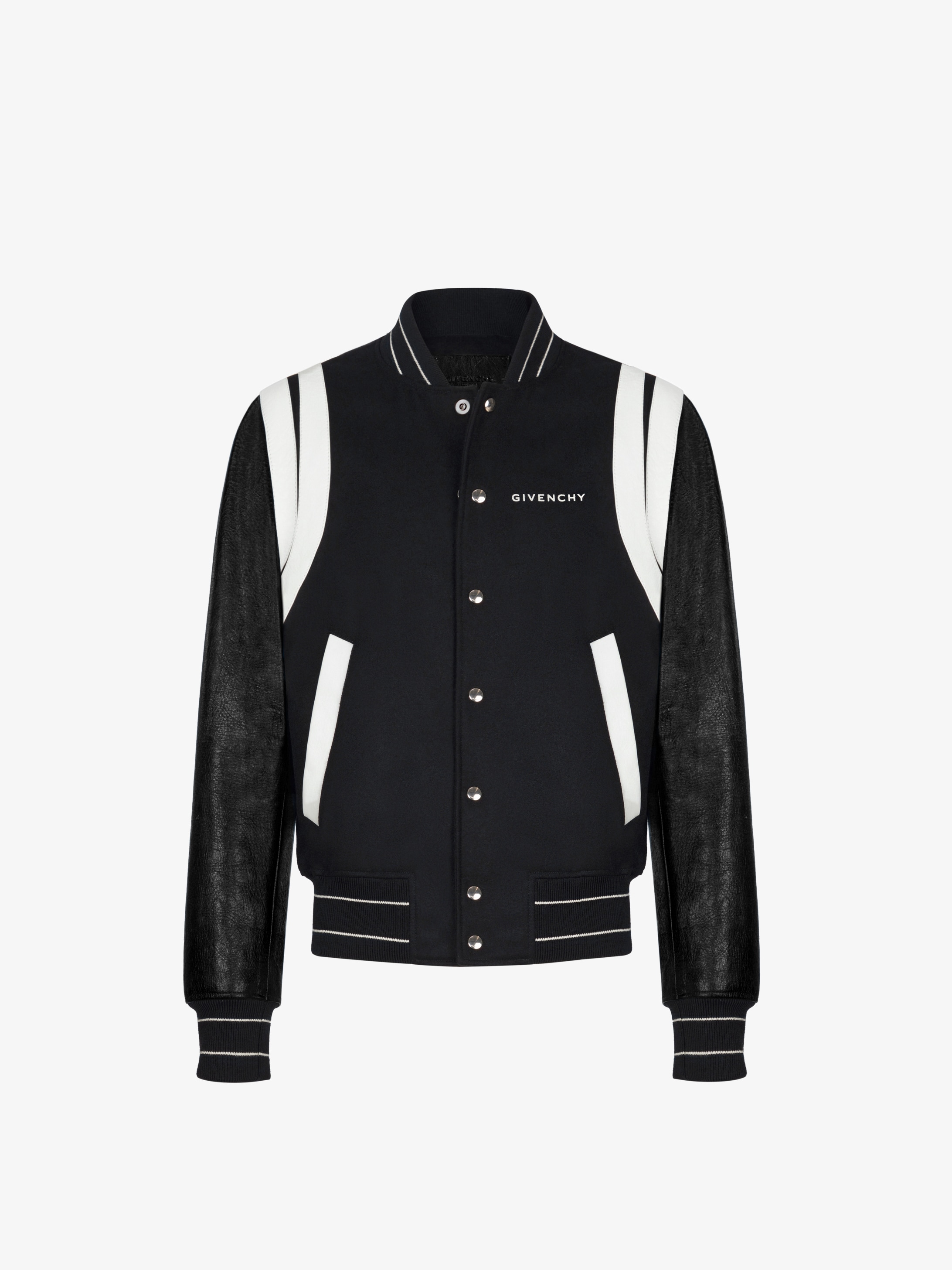 GIVENCHY bomber jacket in wool and 