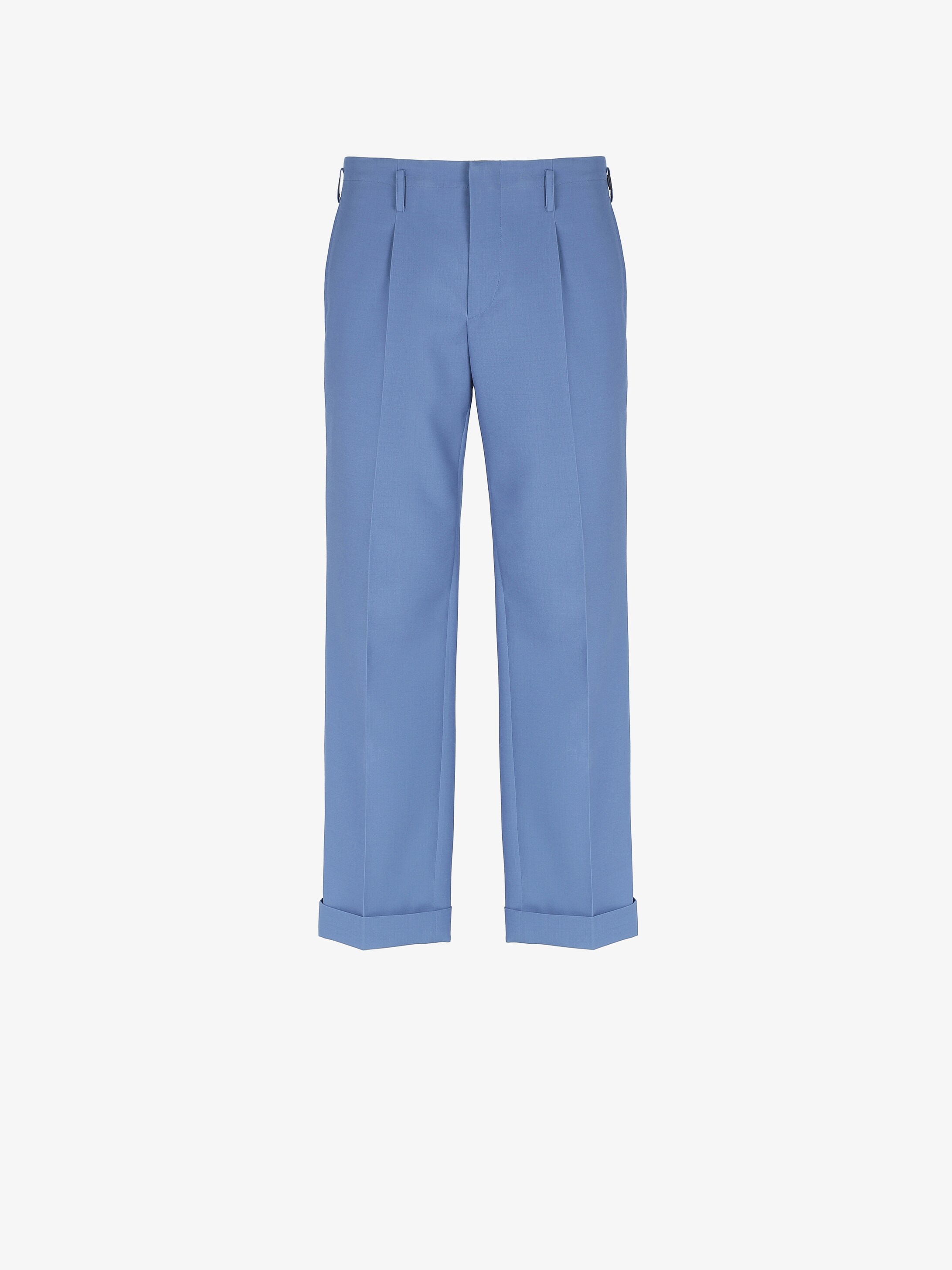 Pants covered in light wool blend