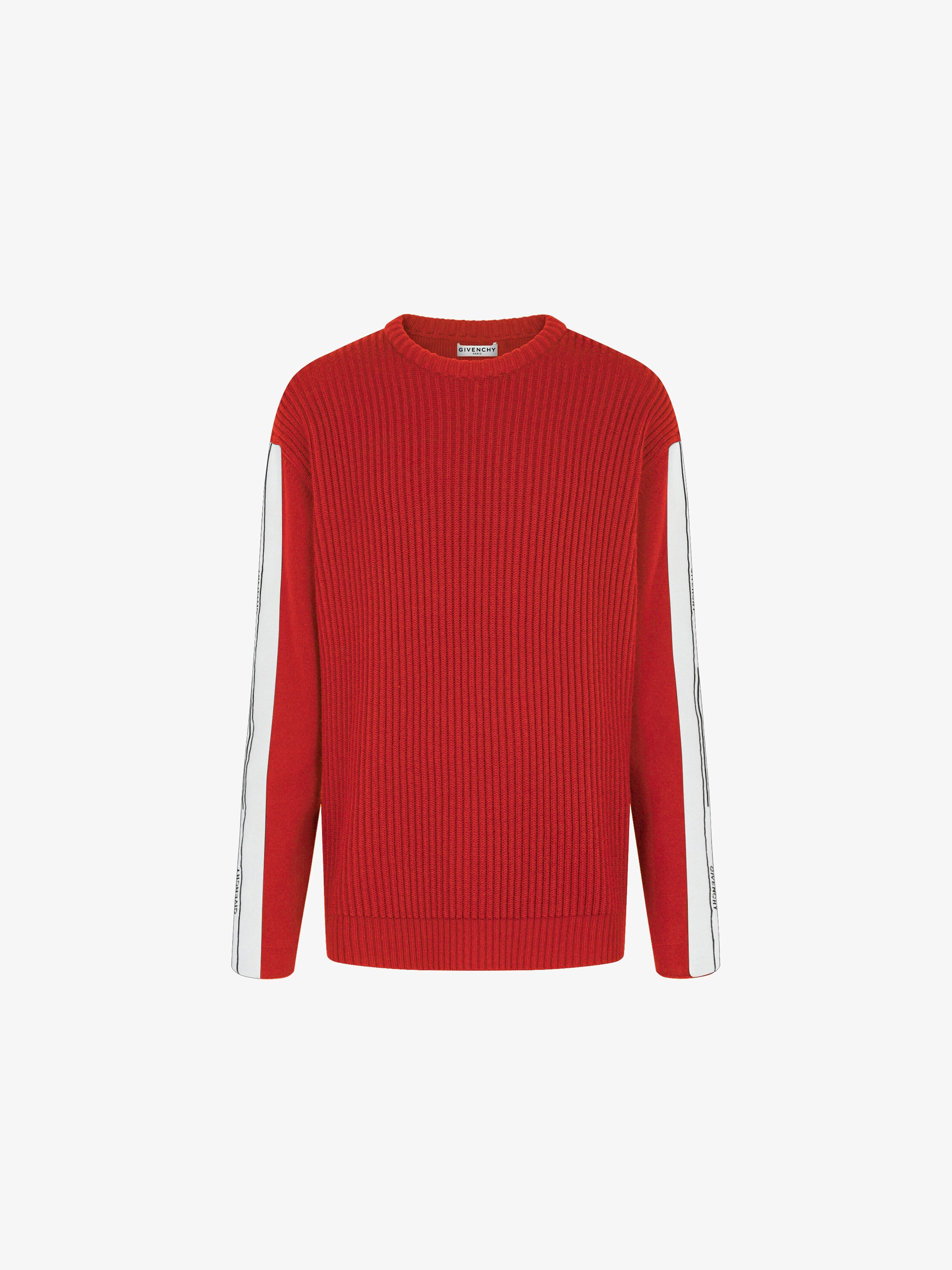 Pull en laine à bandes GIVENCHY