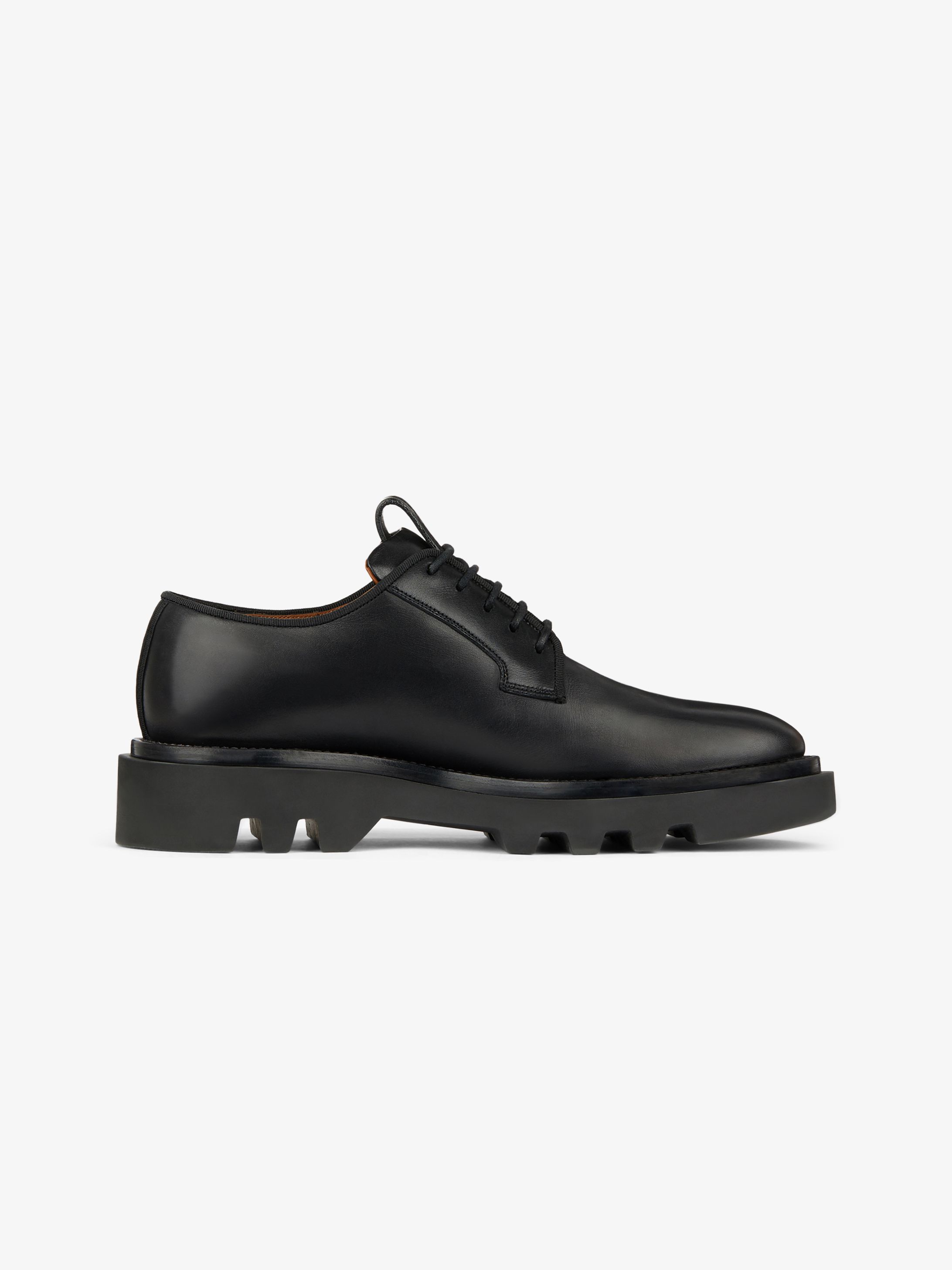 Bota de combate de piel