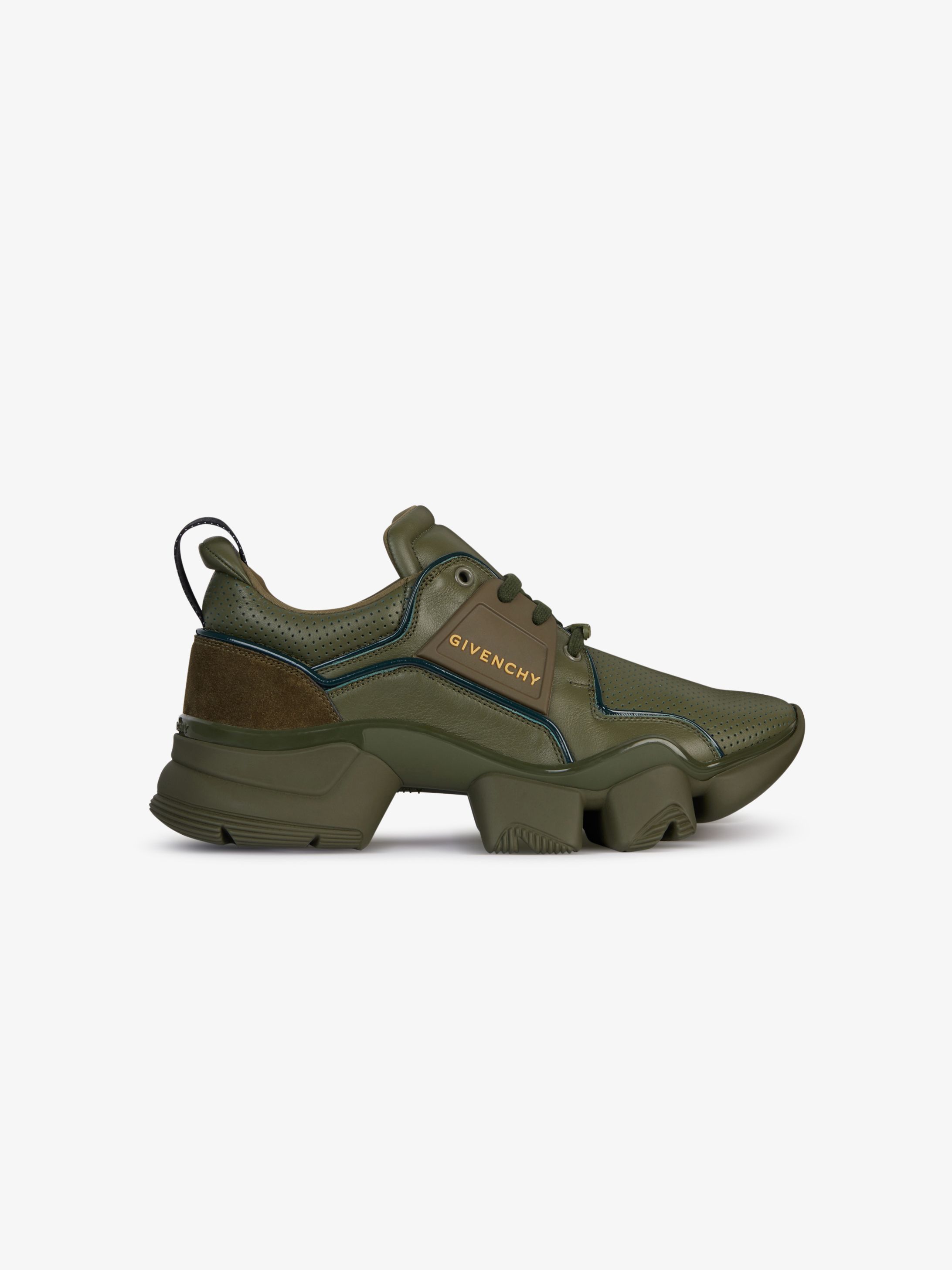 JAW low sneakers in perforated leather