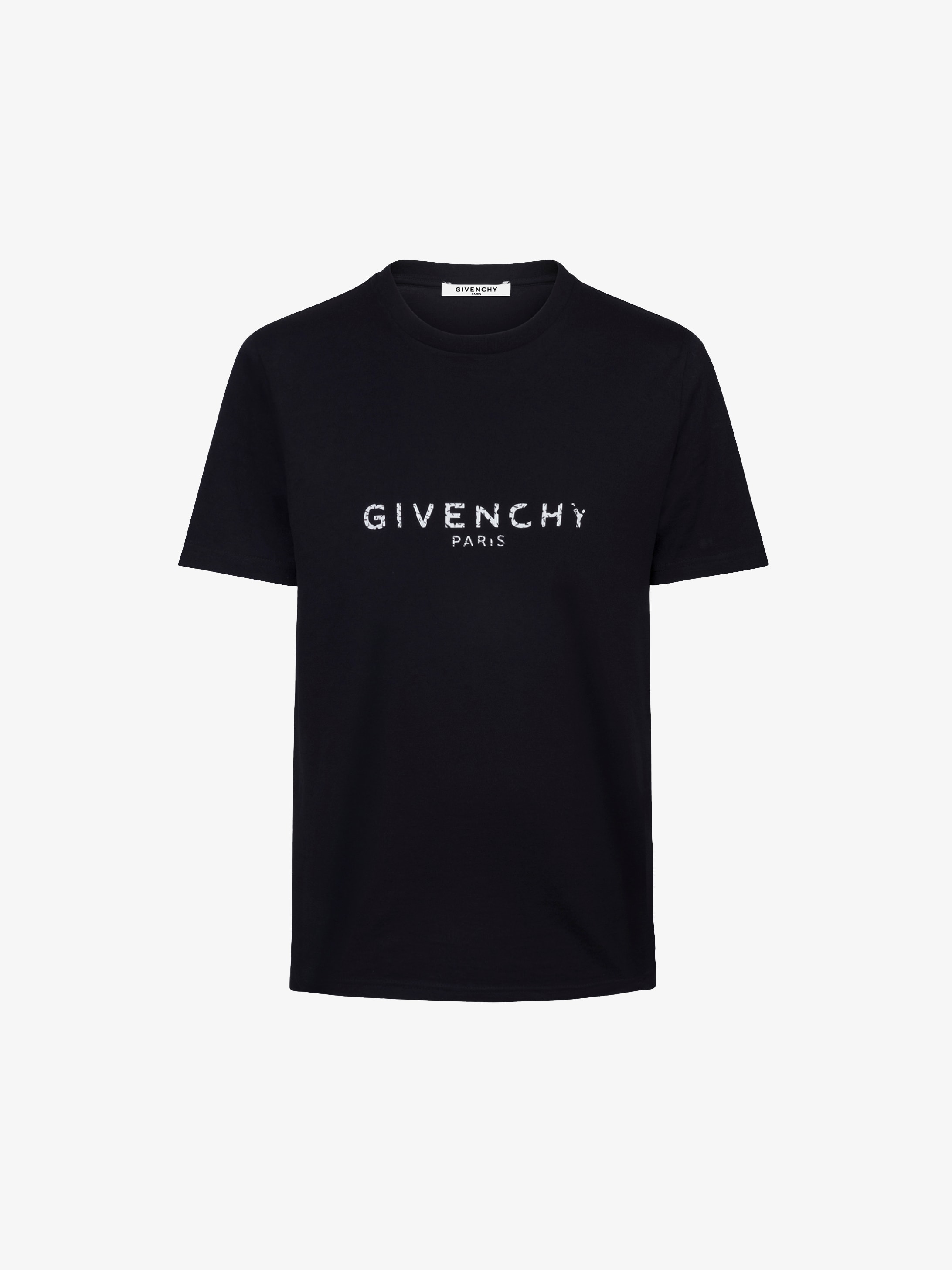 Blurred GIVENCHY PARIS T-shirt | GIVENCHY Paris