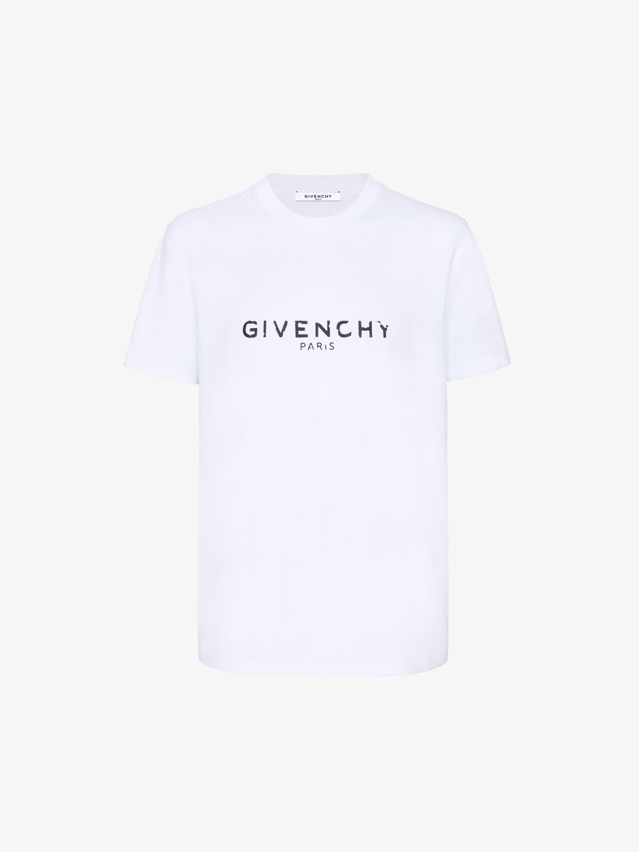 Blurred GIVENCHY PARIS T-shirt | GIVENCHY Paris