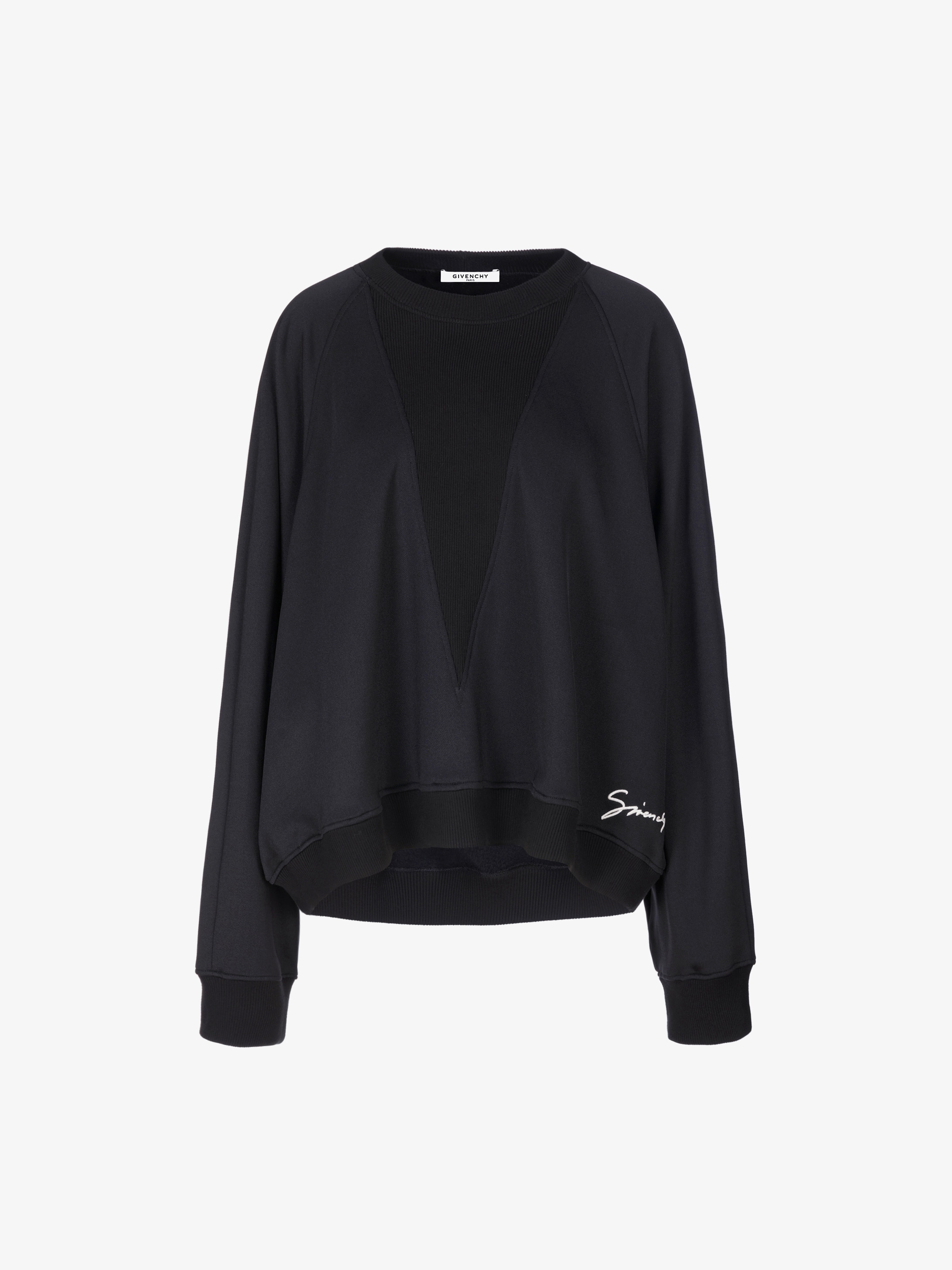 GIVENCHY bat sleeves sweatshirt