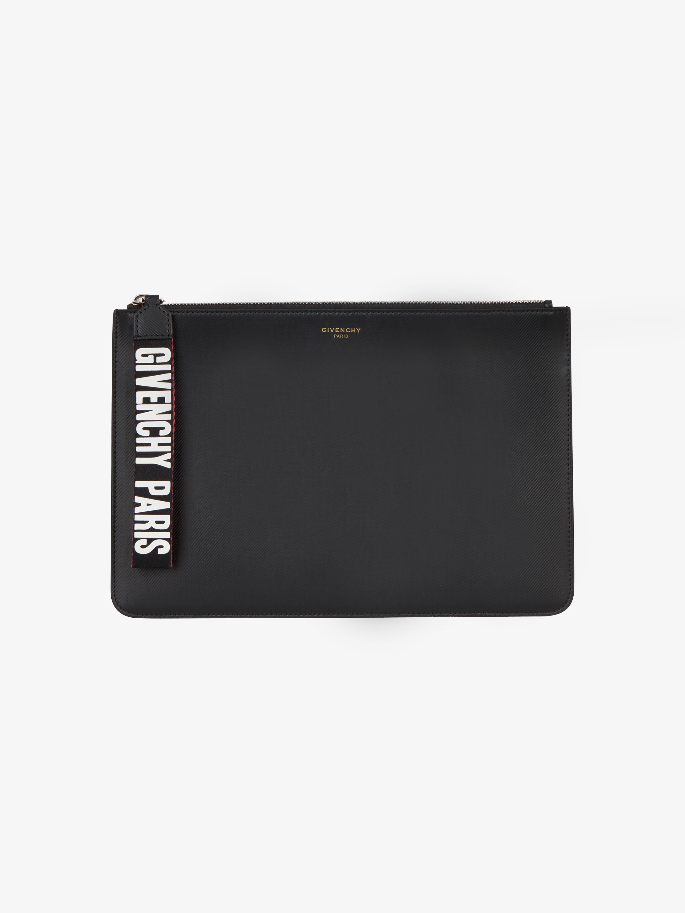 Pouch with GIVENCHY PARIS wrist strap 