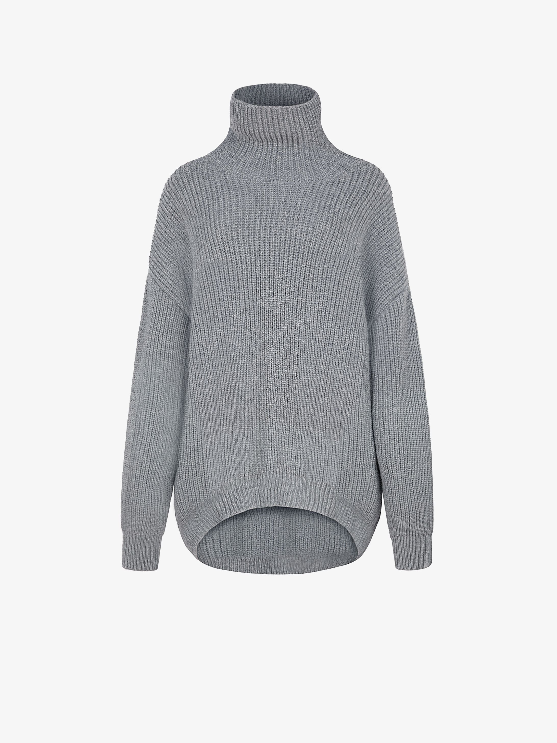 Pull oversized en alpaga et laine
