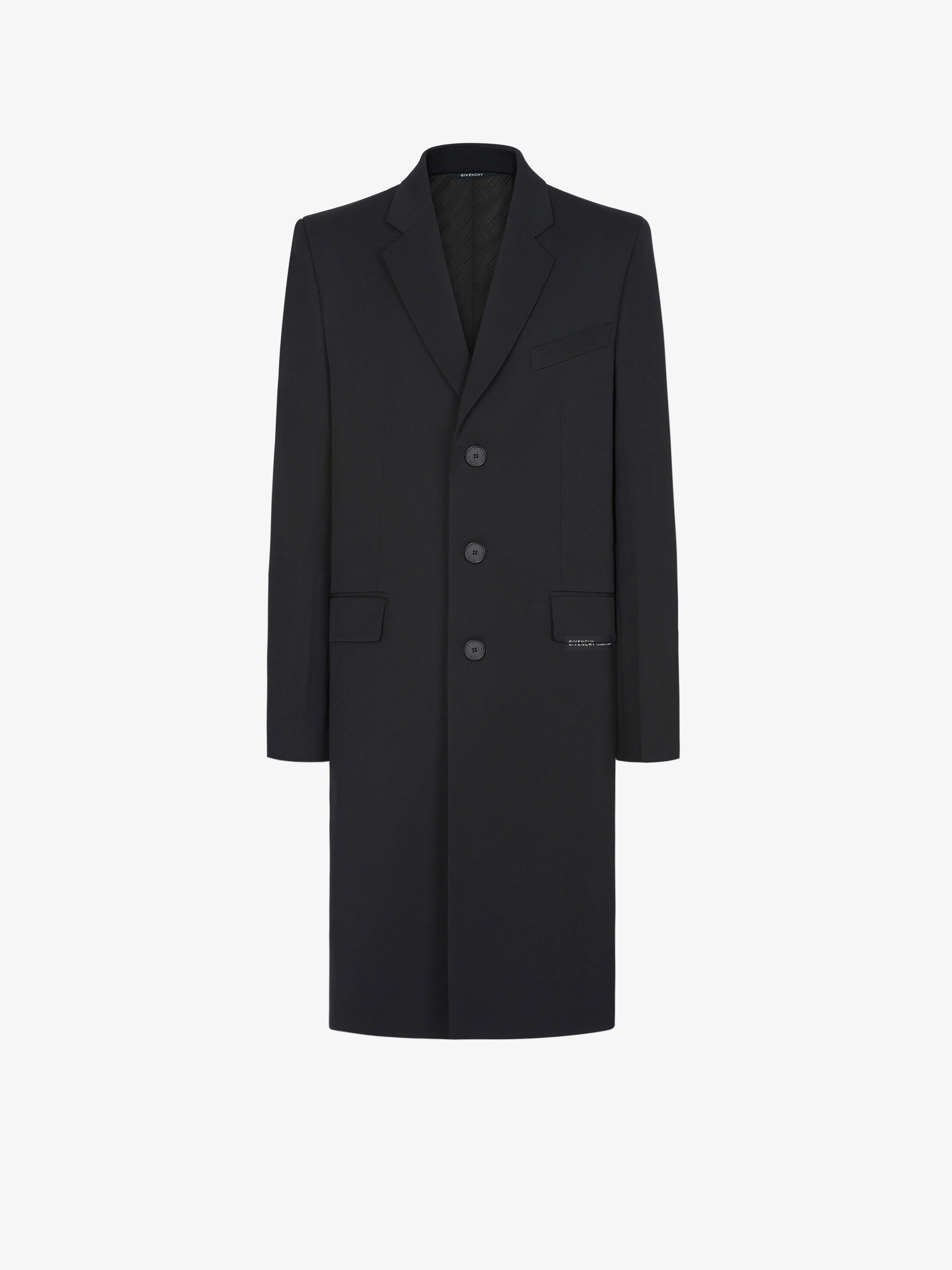 GIVENCHY coat in wool and cashmere 