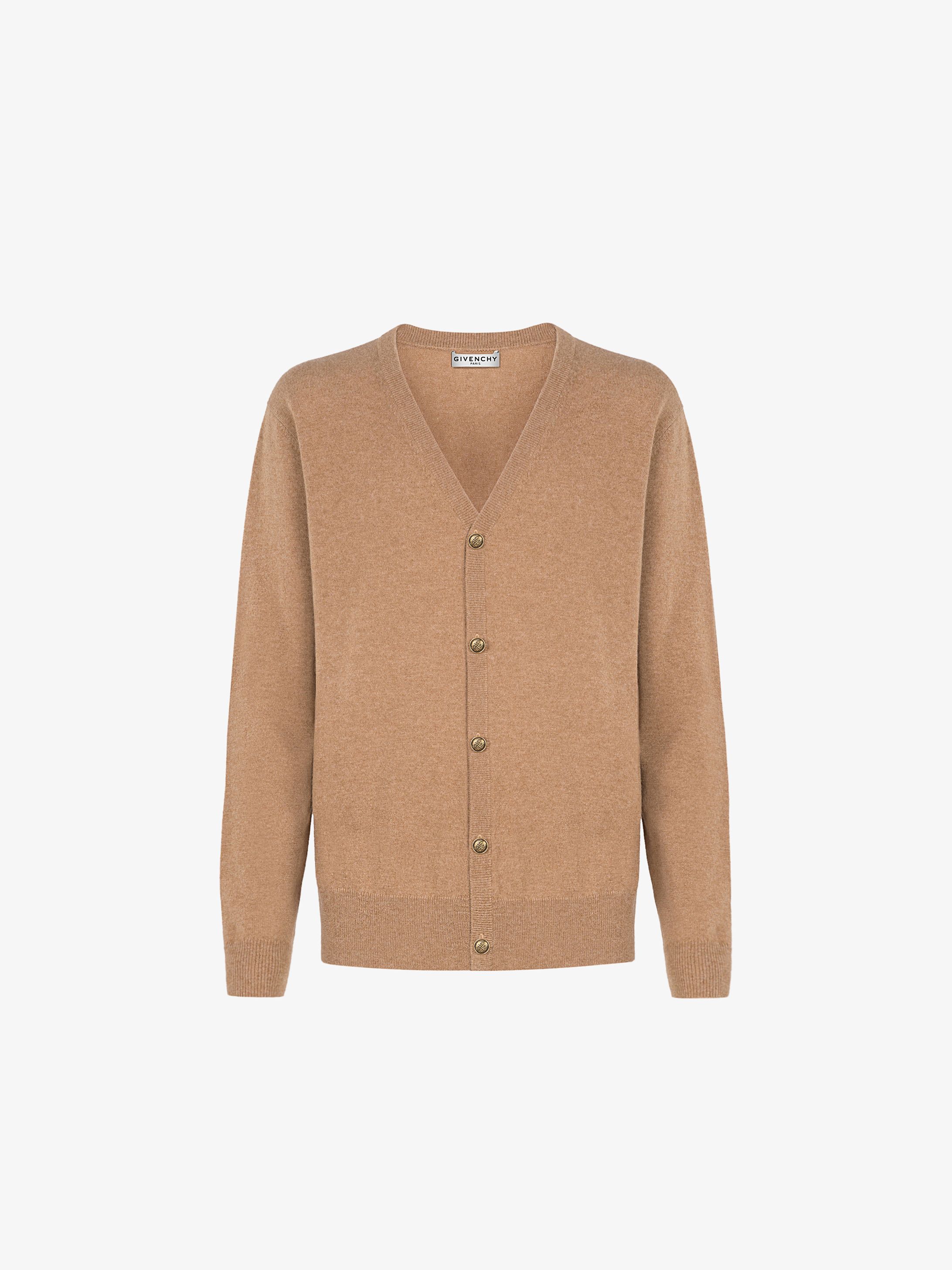 Cardigan en cachemire à boutons 4G