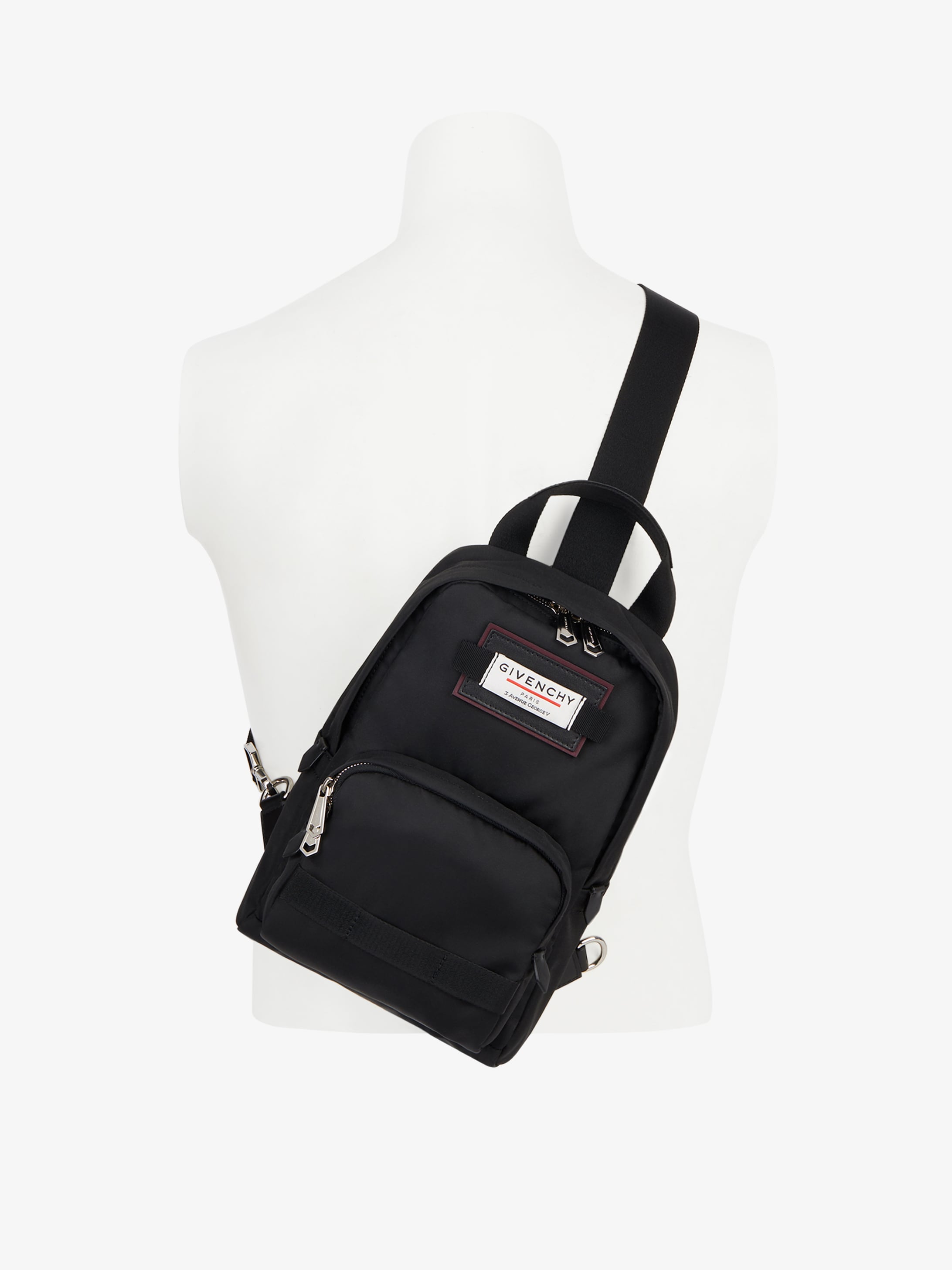 Small GIVENCHY DOWNTOWN cross body bag in nylon