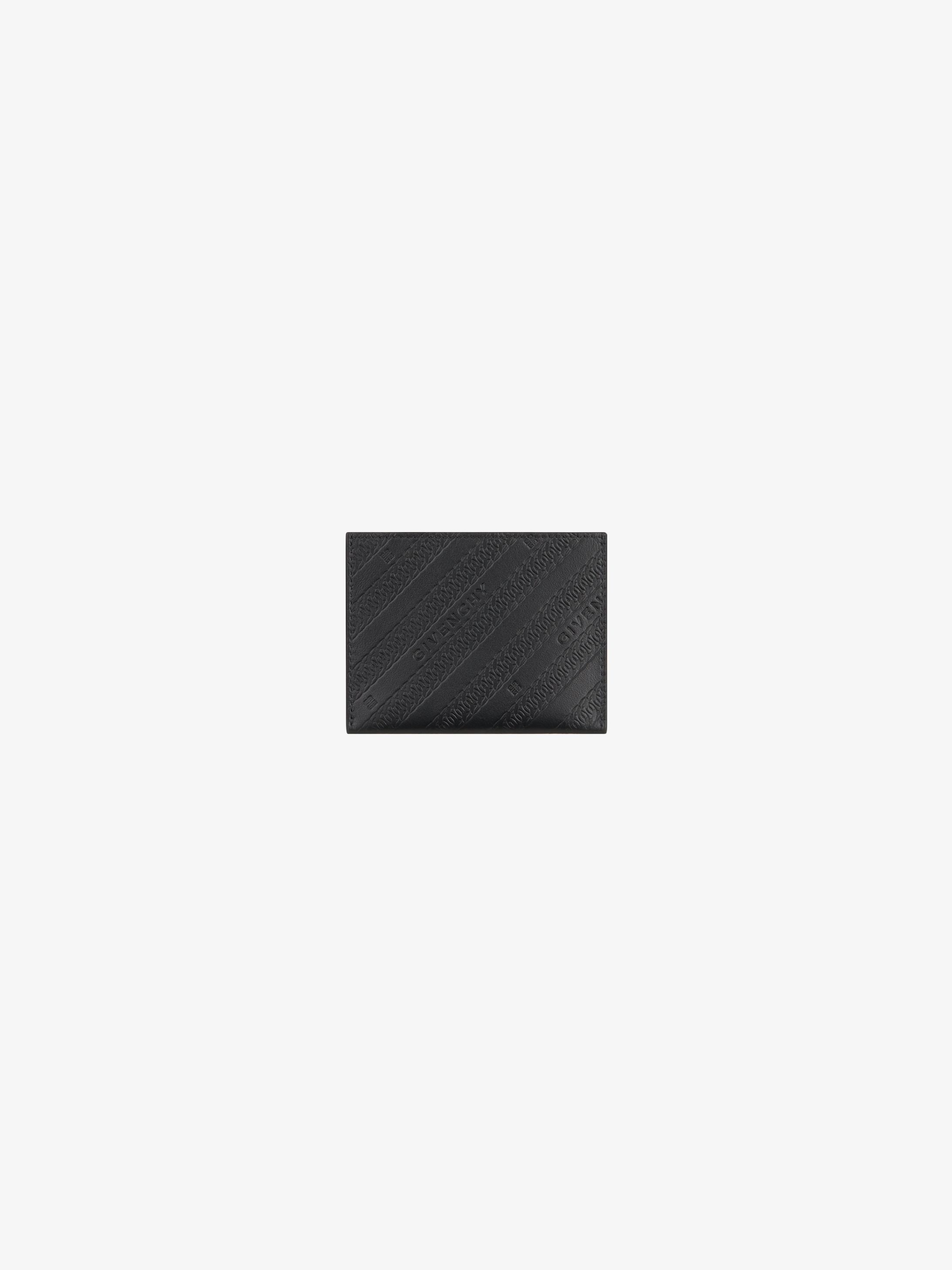 GIVENCHY card holder in leather