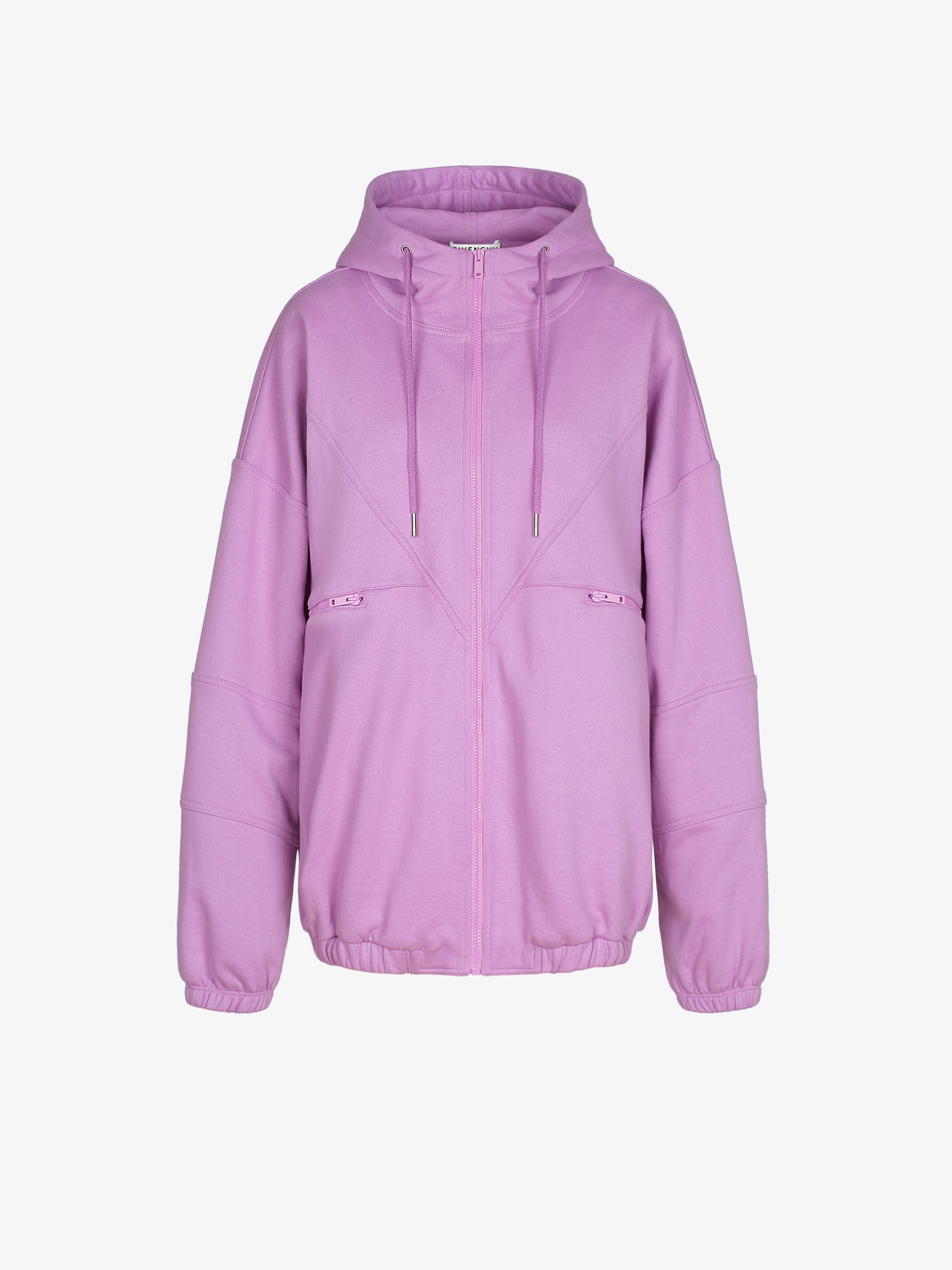 GIVENCHY PARIS zipped hoodie