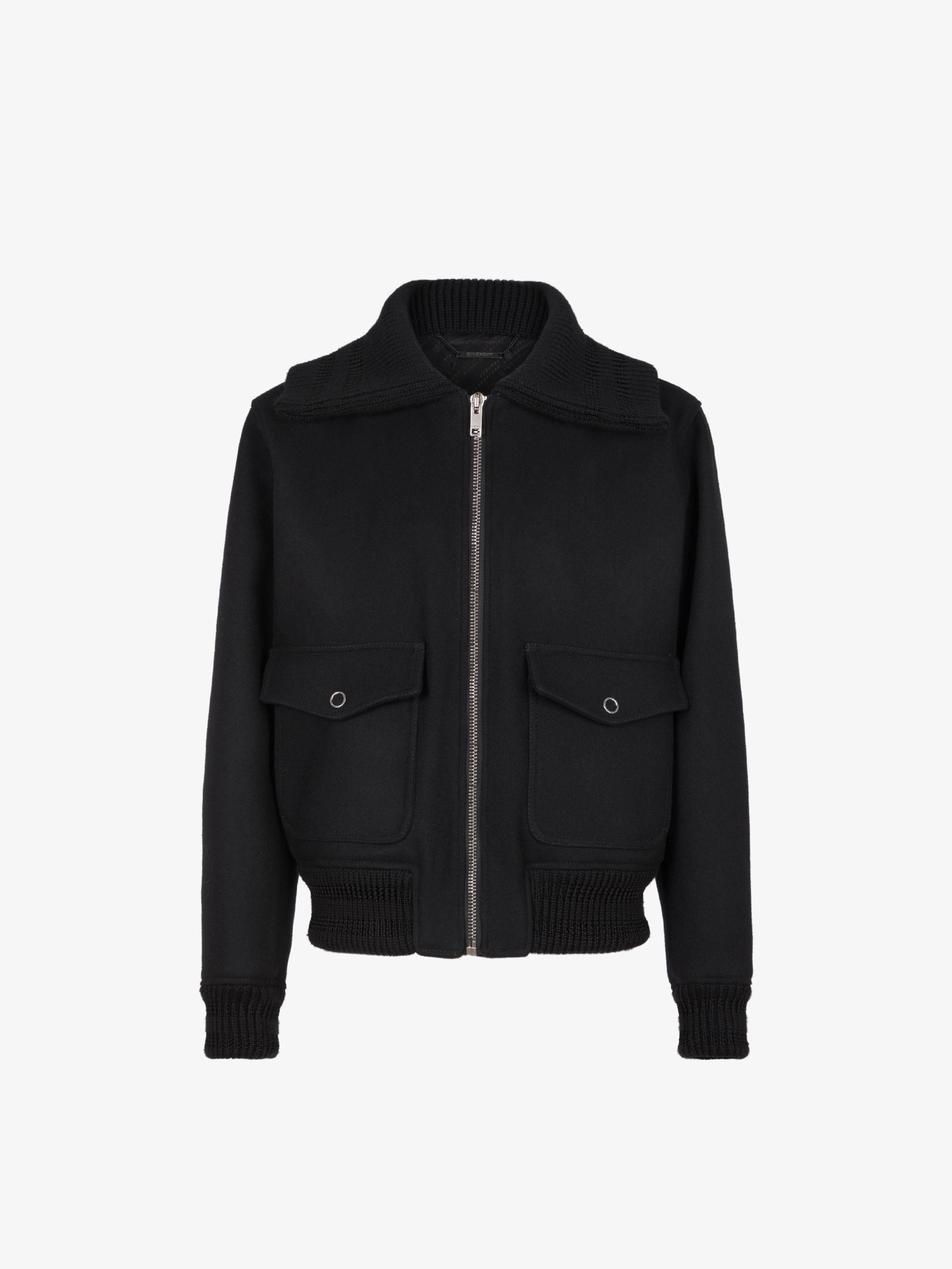 GIVENCHY ADDRESS felted wool jacket