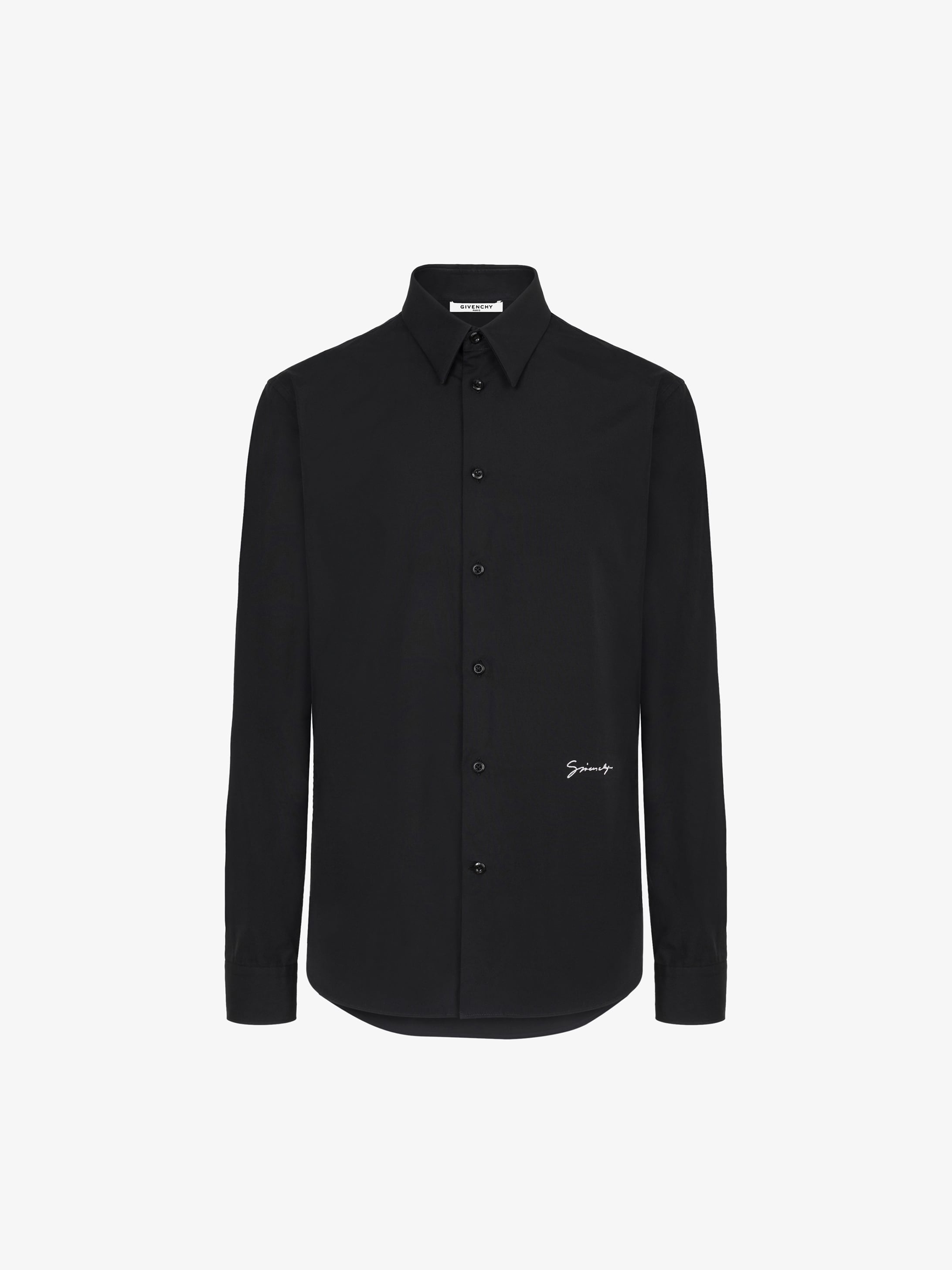 Givenchy embroidered shirt in cotton 