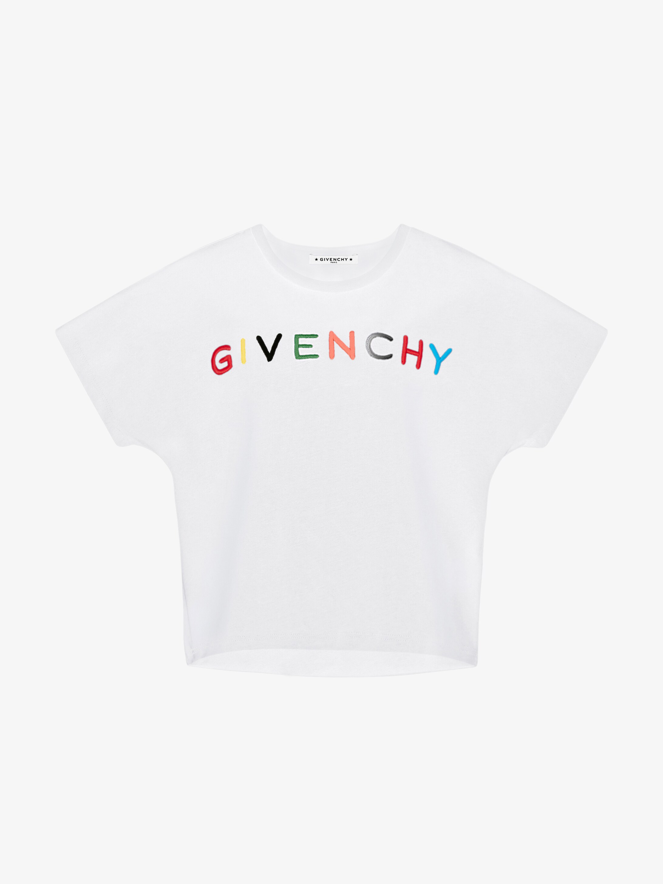 givenchy embroidered t shirt