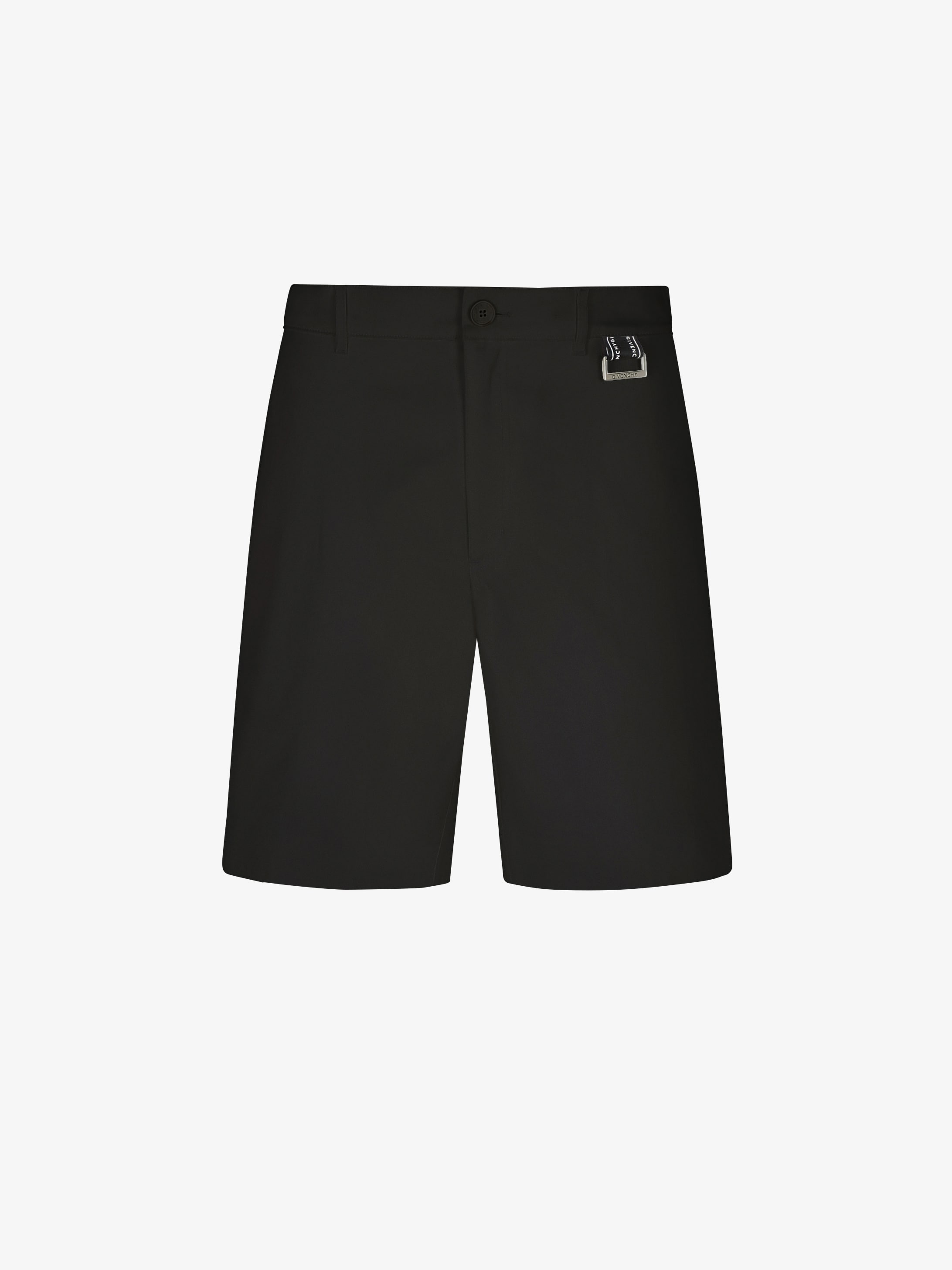 GIVENCHY short pants chino with buckle and band