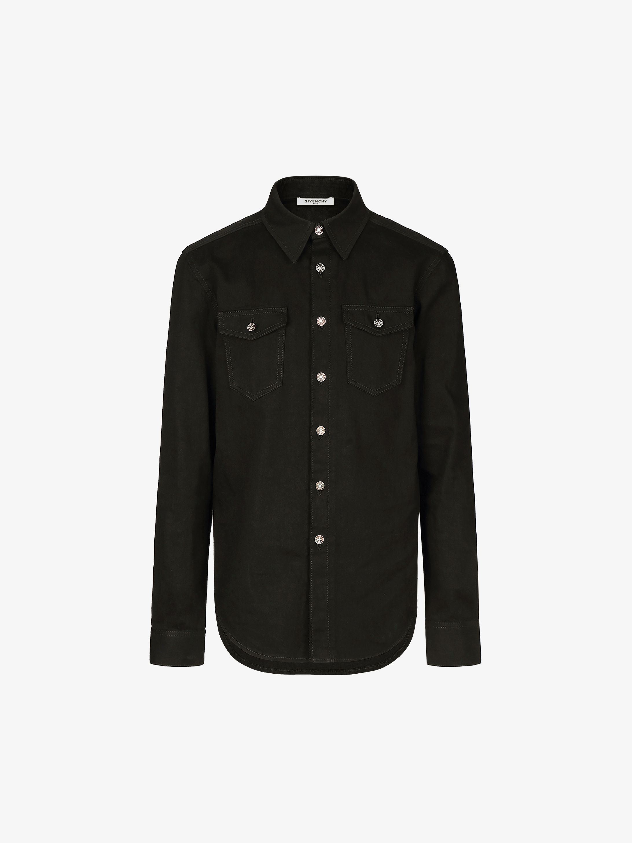 GIVENCHY multicolour denim shirt