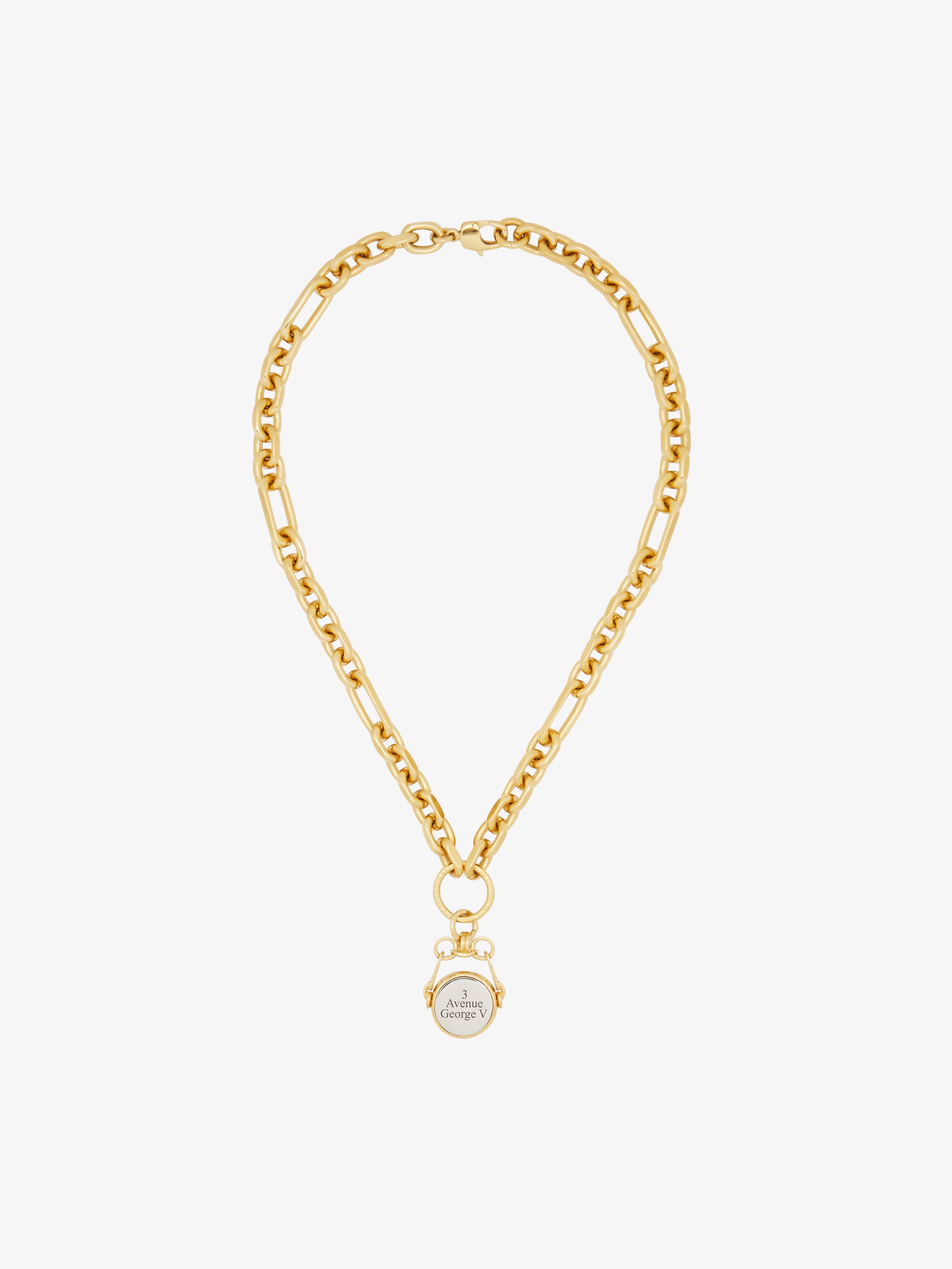 Twisted charm necklace