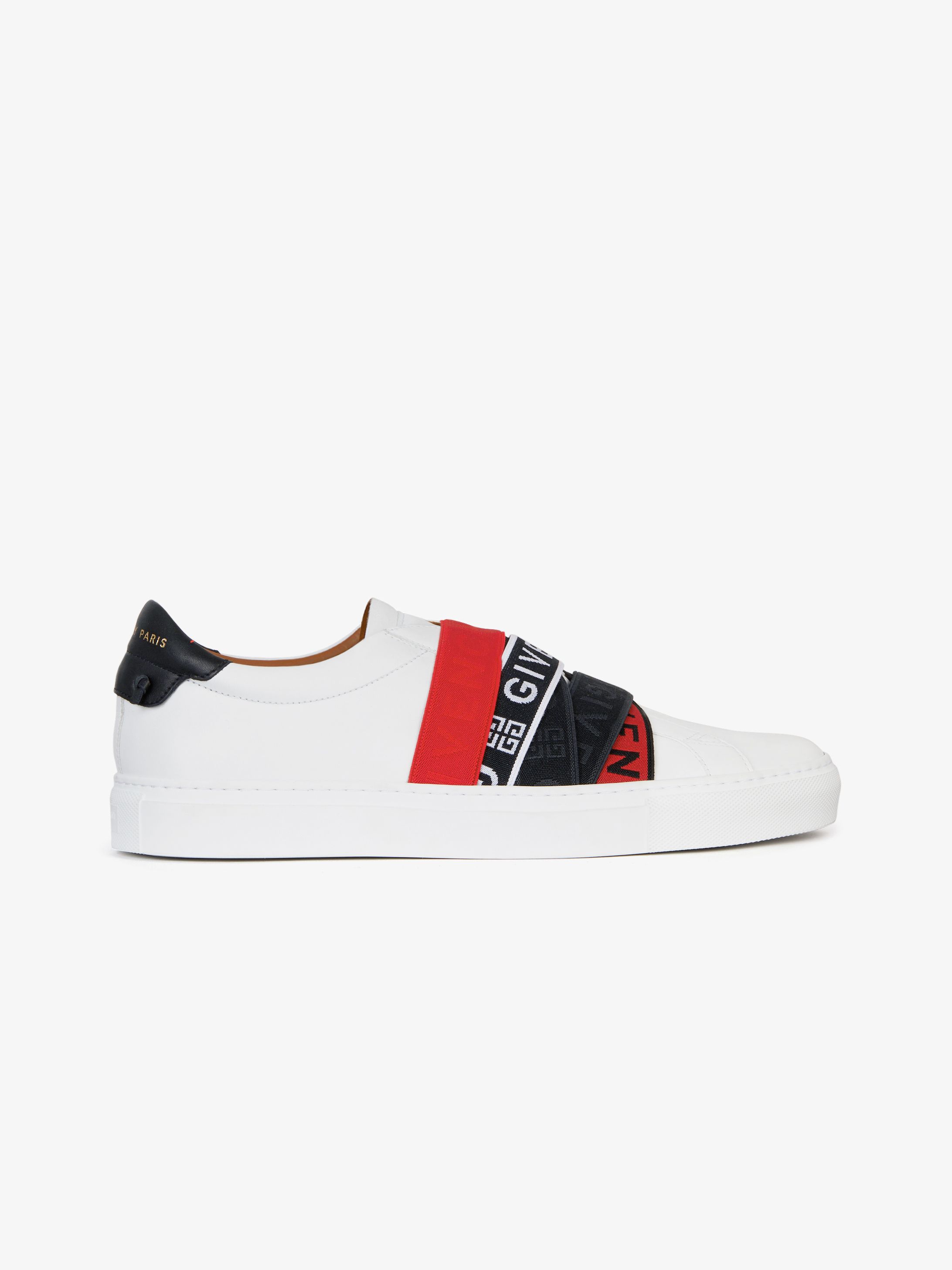 Sneakers en cuir à bandes GIVENCHY 4G