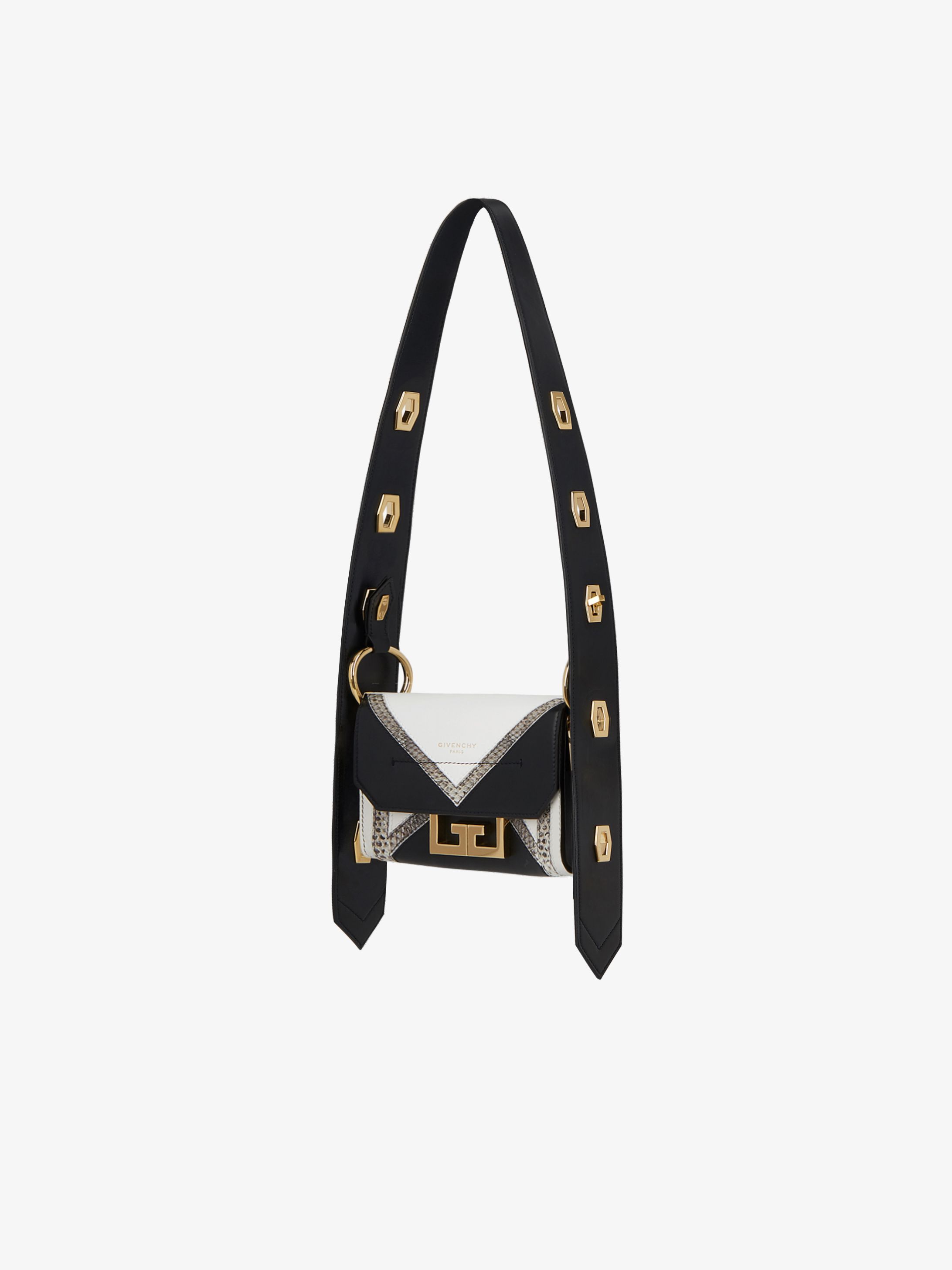 Nano Eden bag in ayers and leather