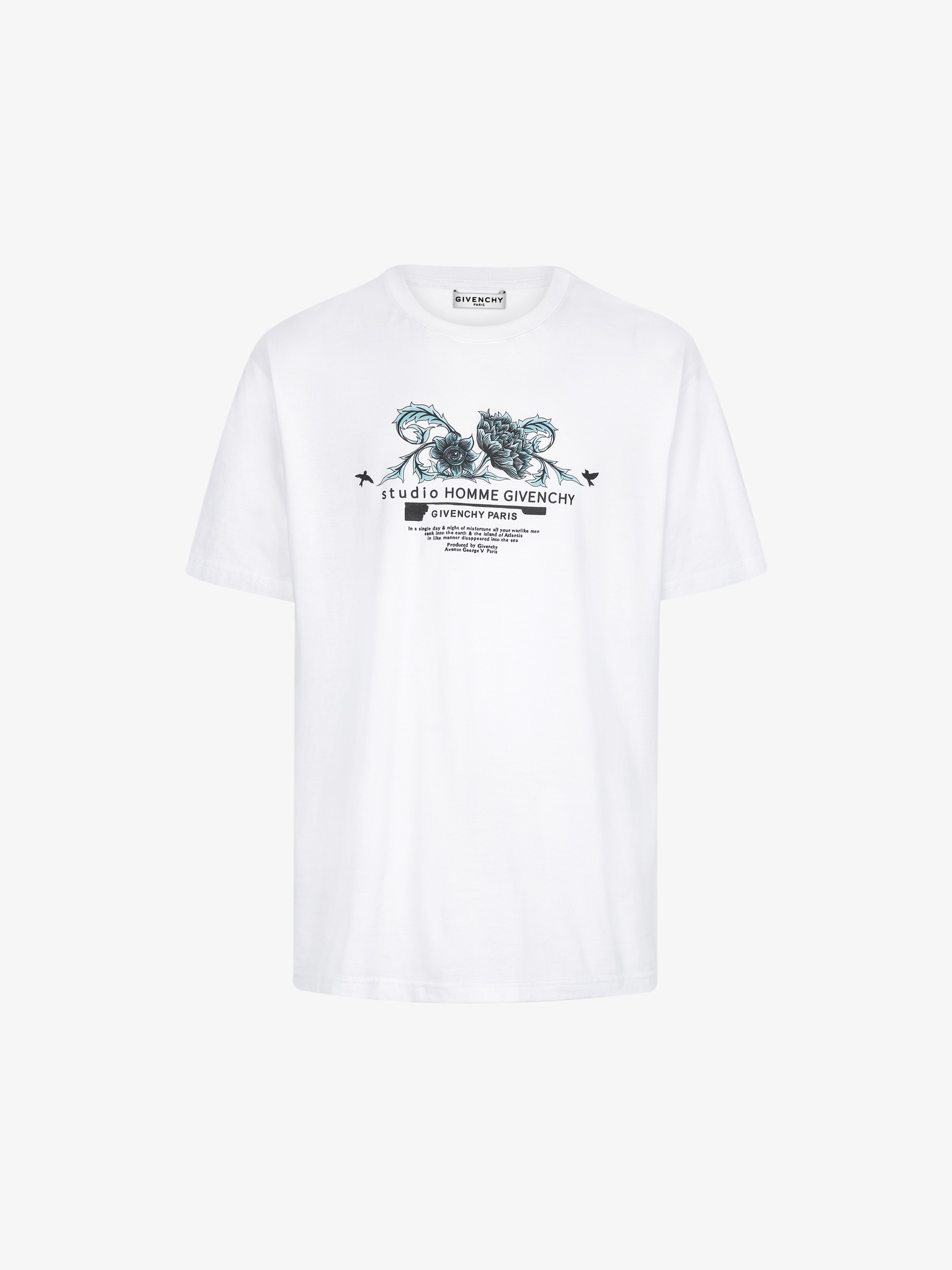 Studio Homme floral printed t-shirt