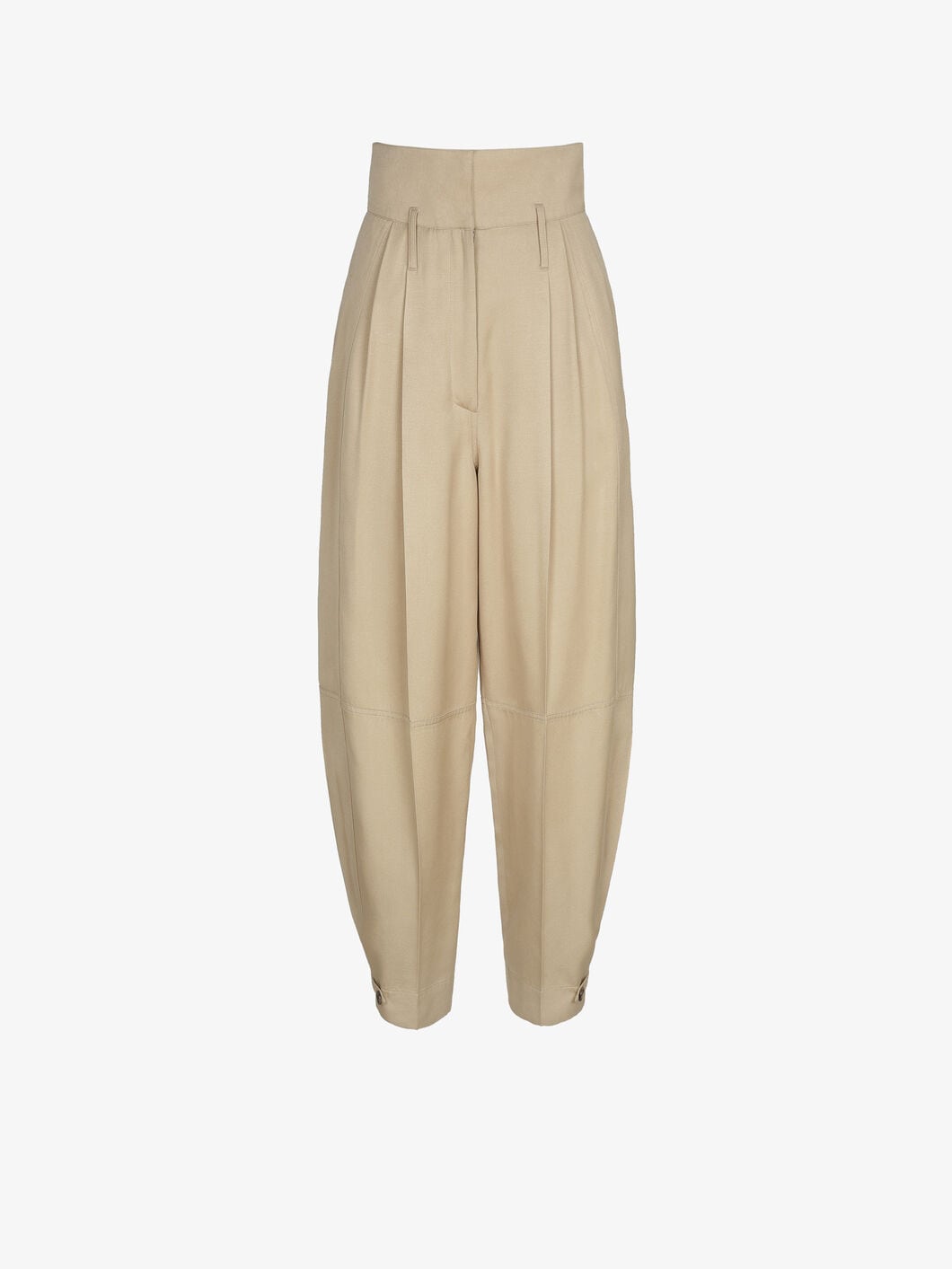 High waisted military trousers