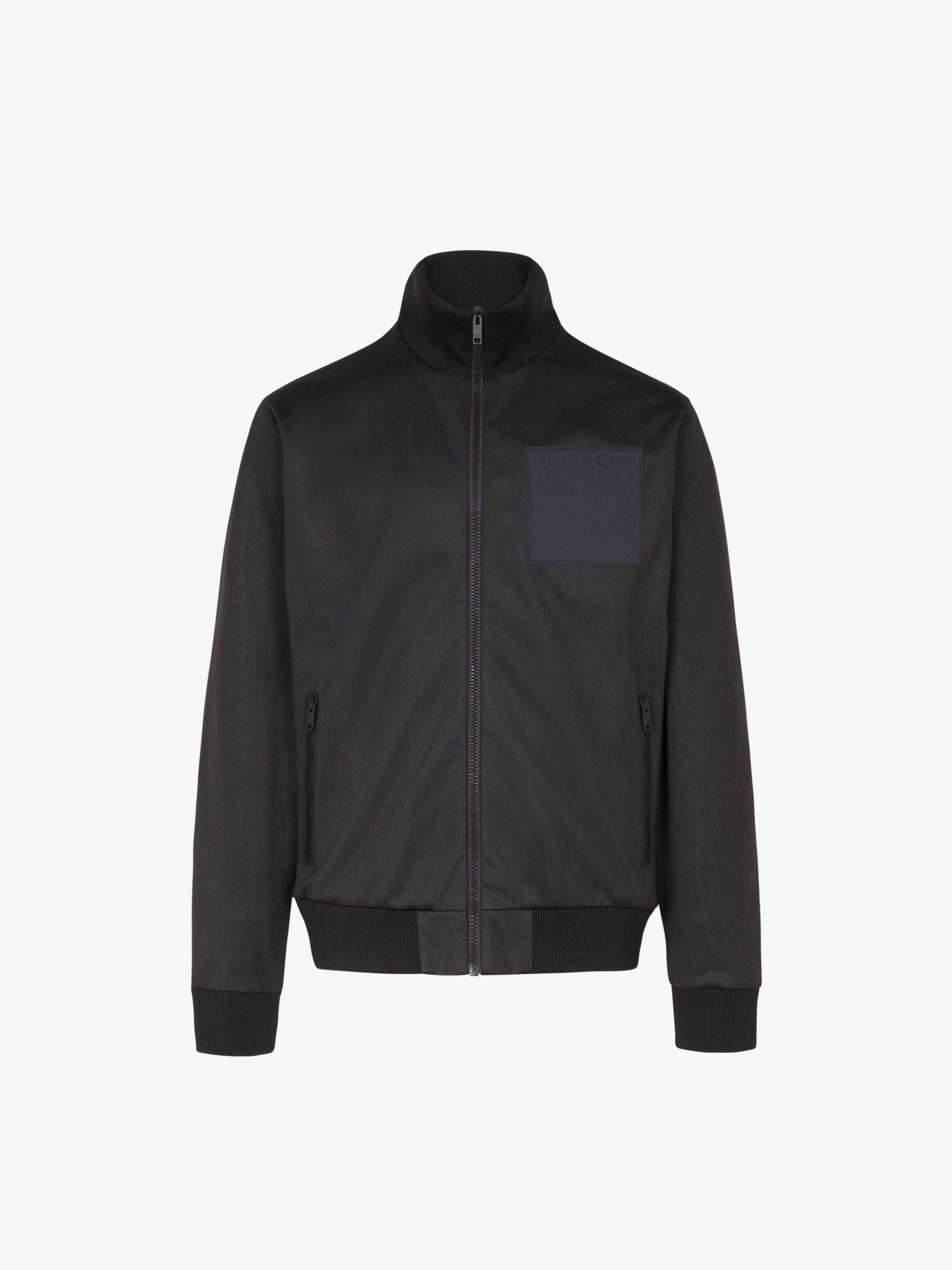 GIVENCHY ADDRESS patch sport jacket