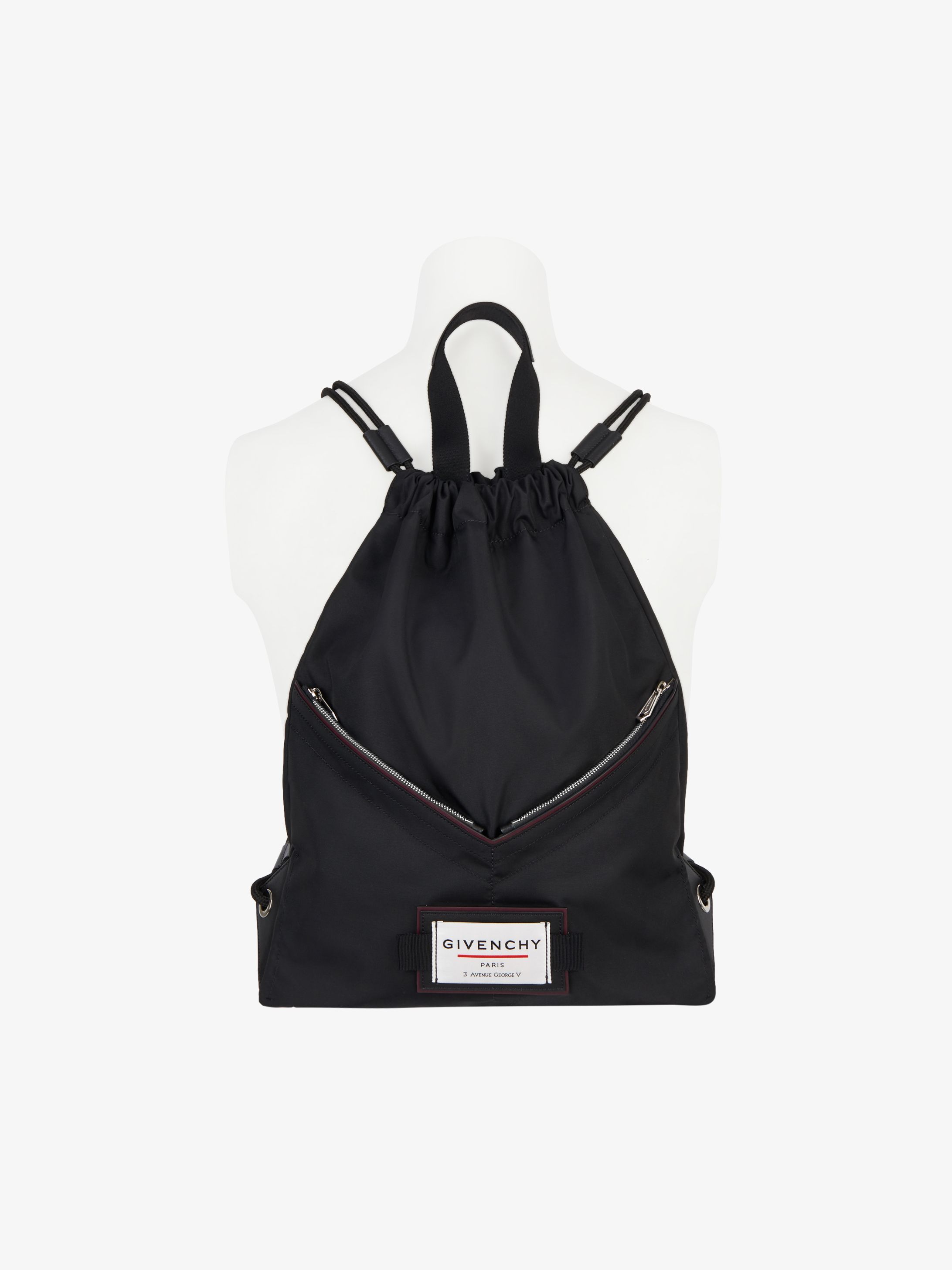 Sac à dos à cordons GIVENCHY Downtown en nylon