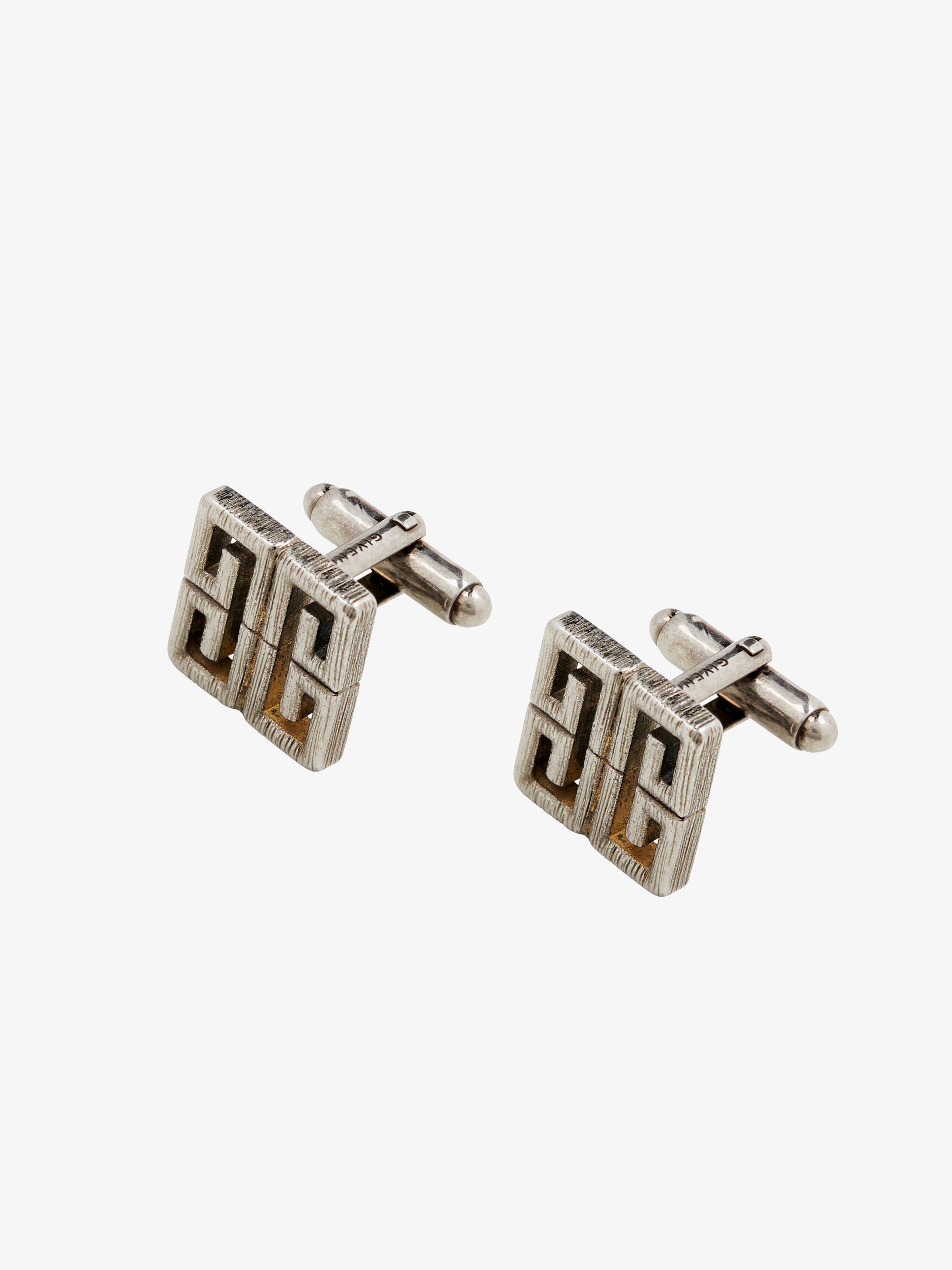 4G brass cufflinks