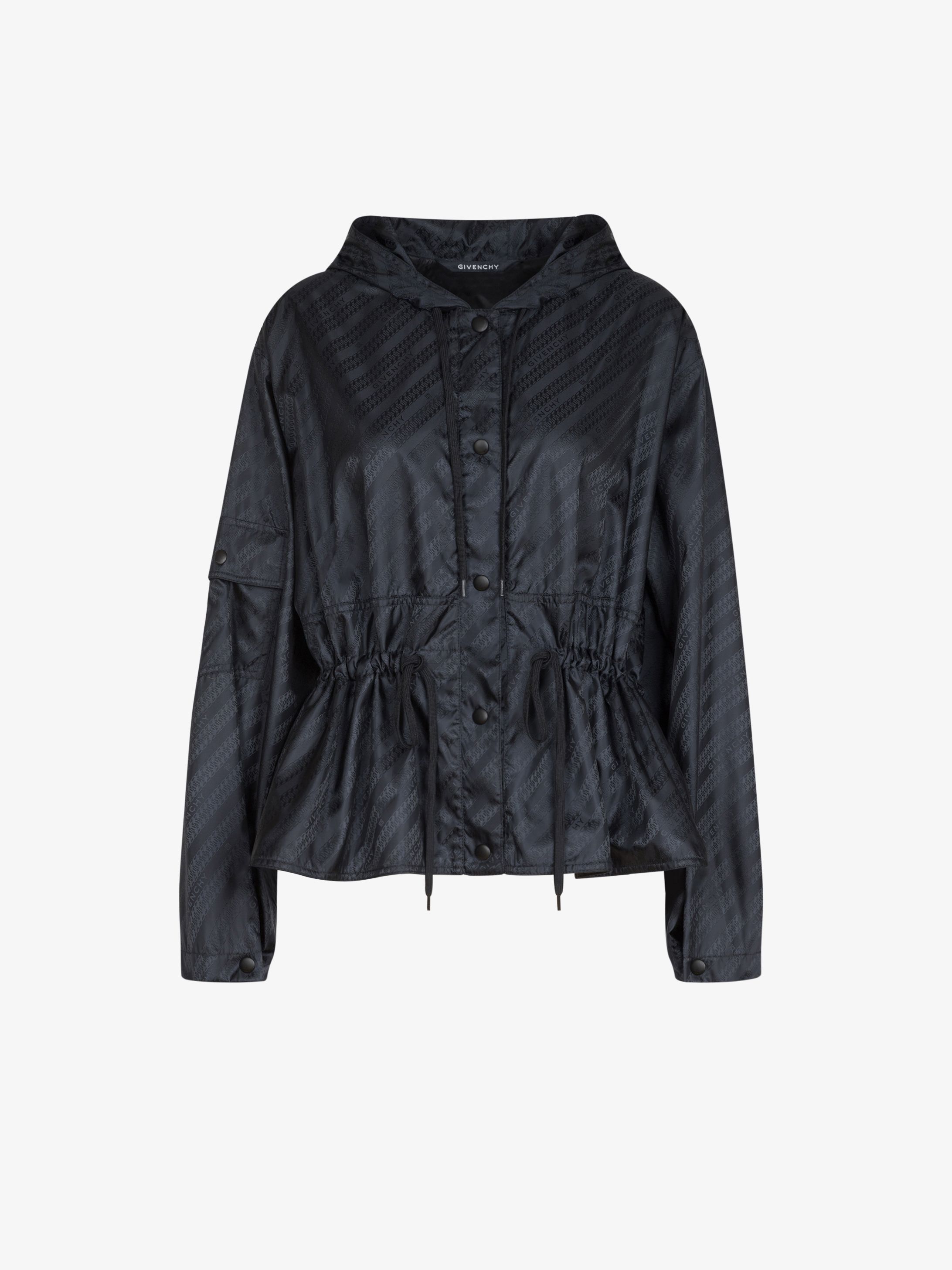 GIVENCHY Chain windbreaker in nylon
