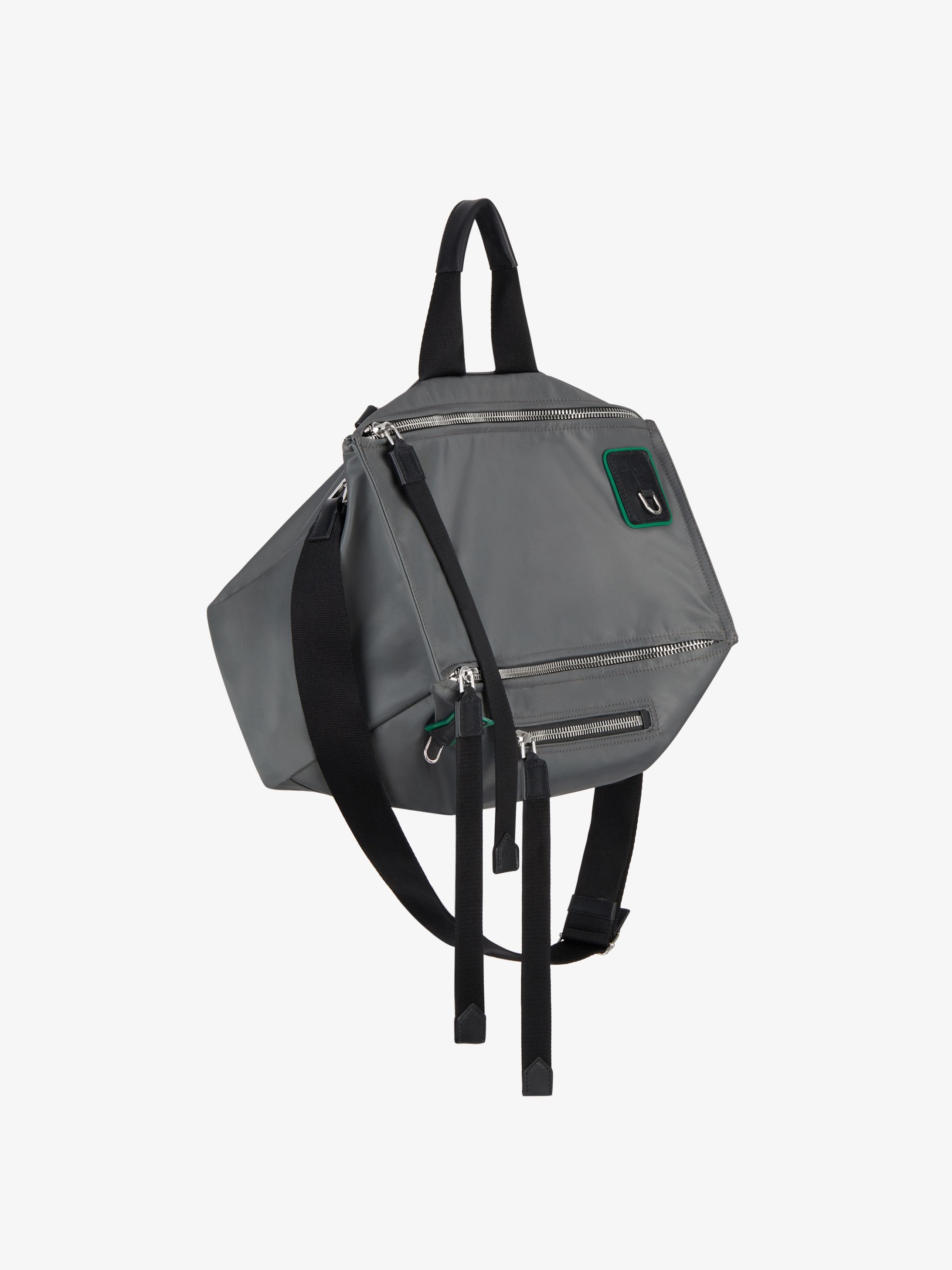 Pandora messenger bag in nylon with contrasted details