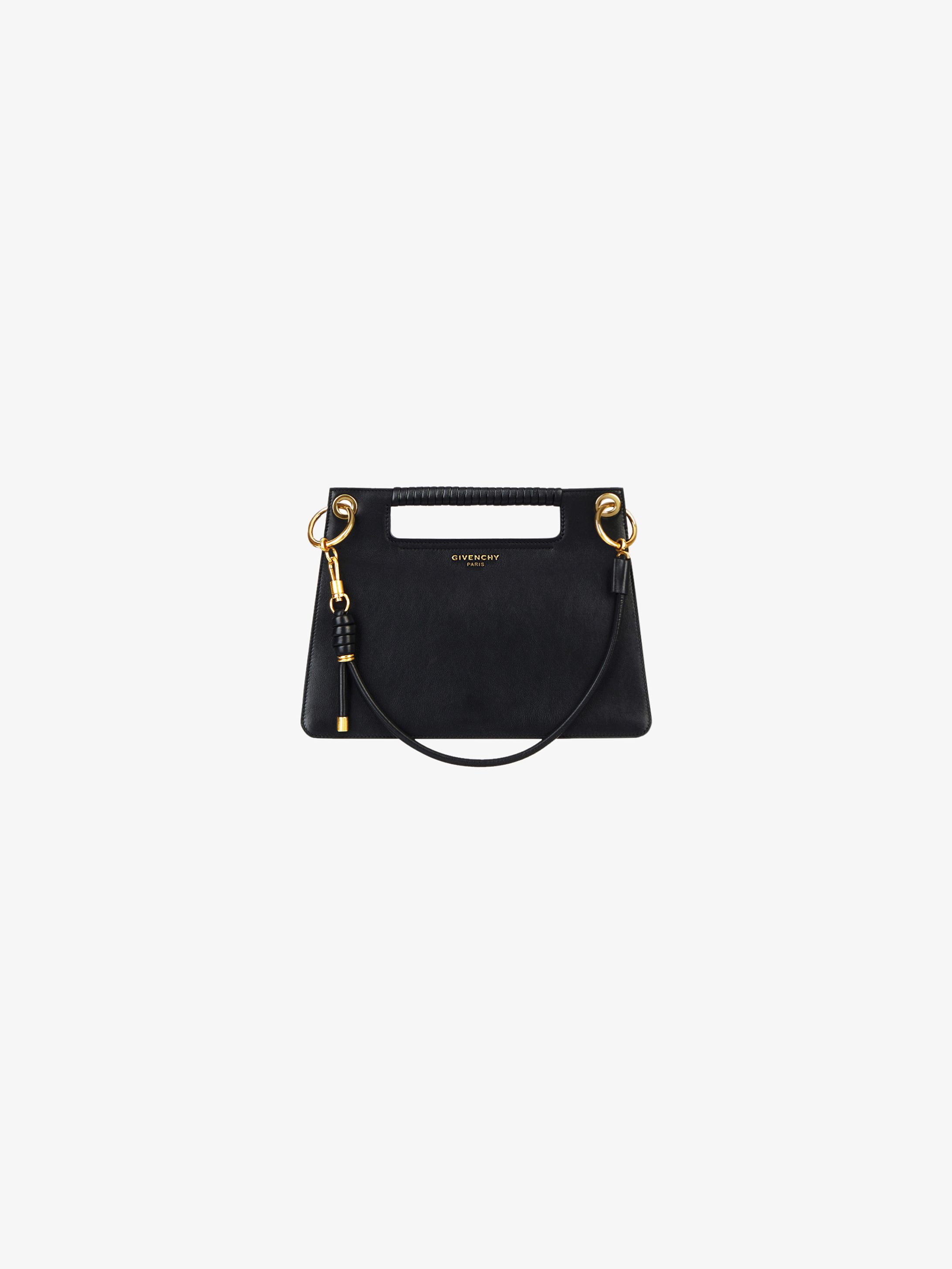 Sac Whip médium en cuir lisse