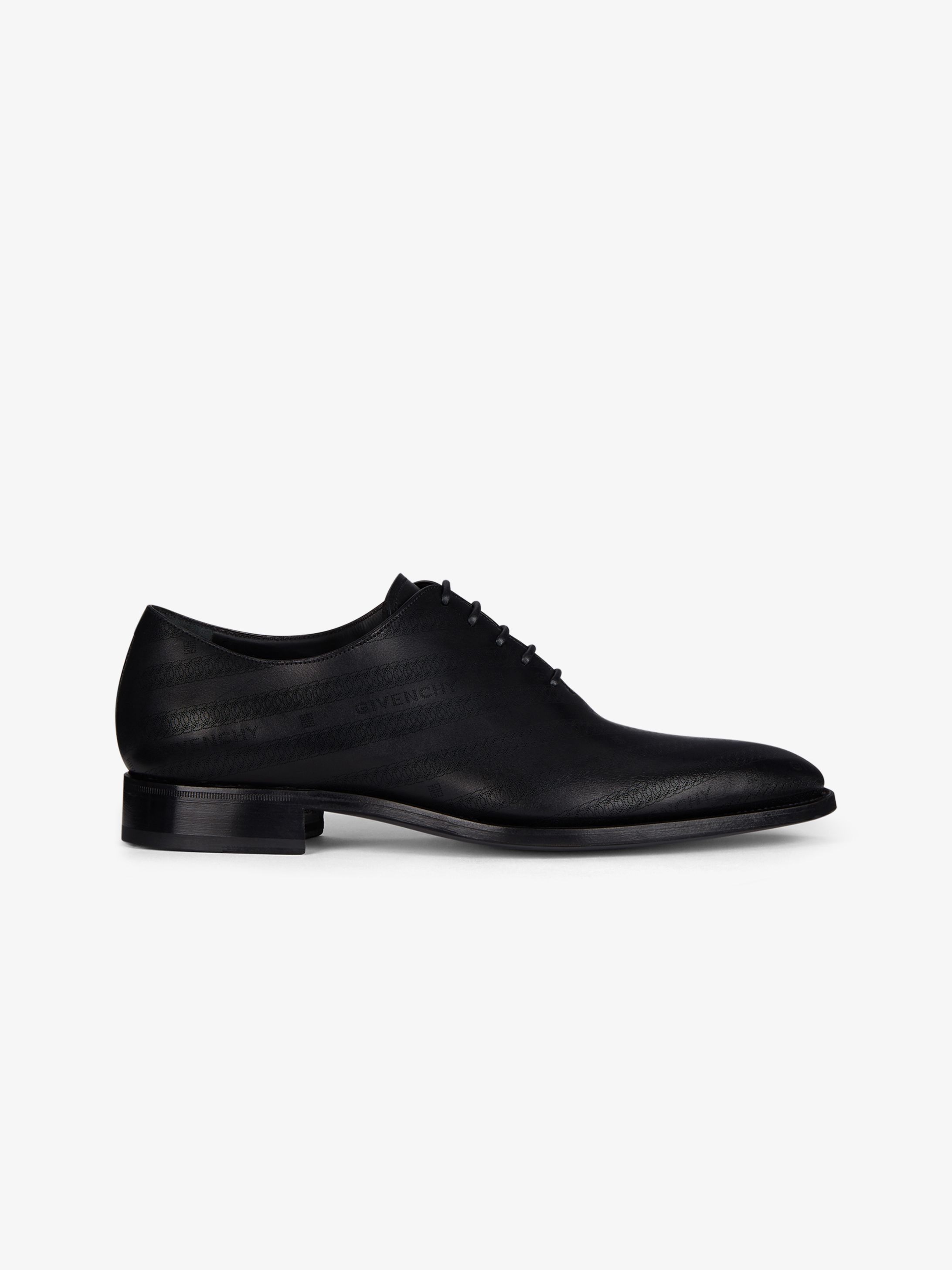 Richelieus en cuir perforé GIVENCHY Chaîne