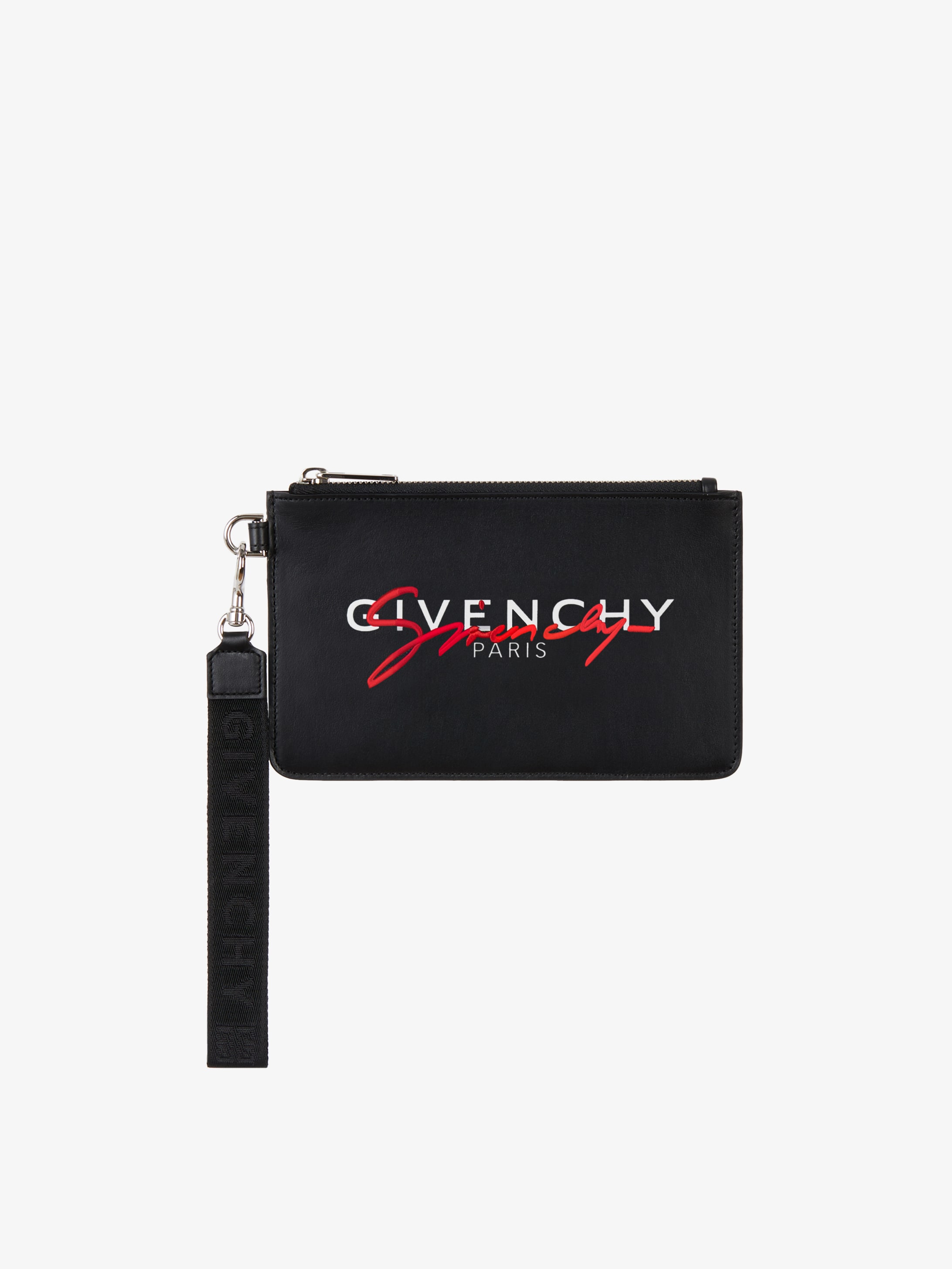 GIVENCHY mini pouch in coated canvas