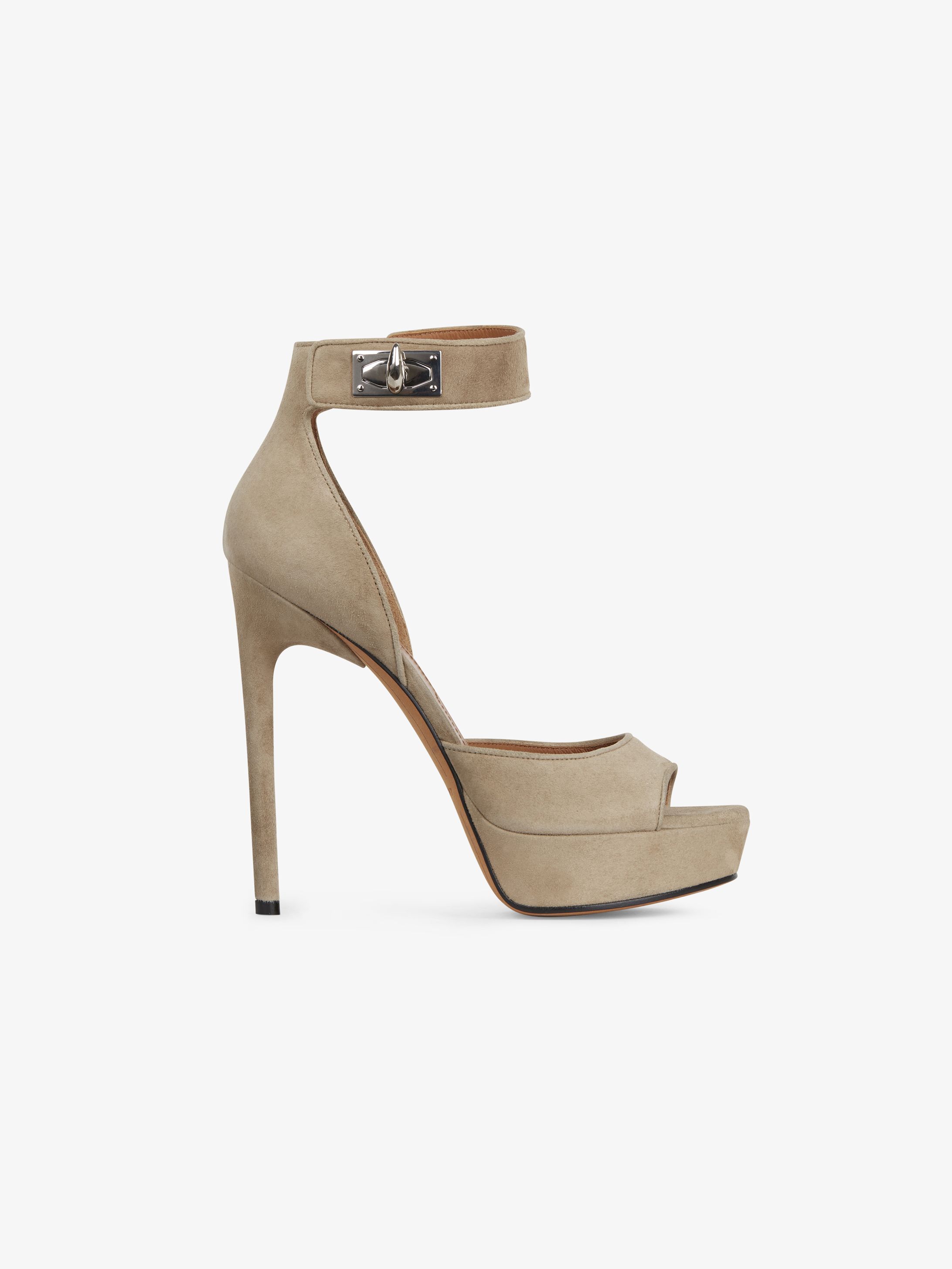 givenchy shark lock sandals