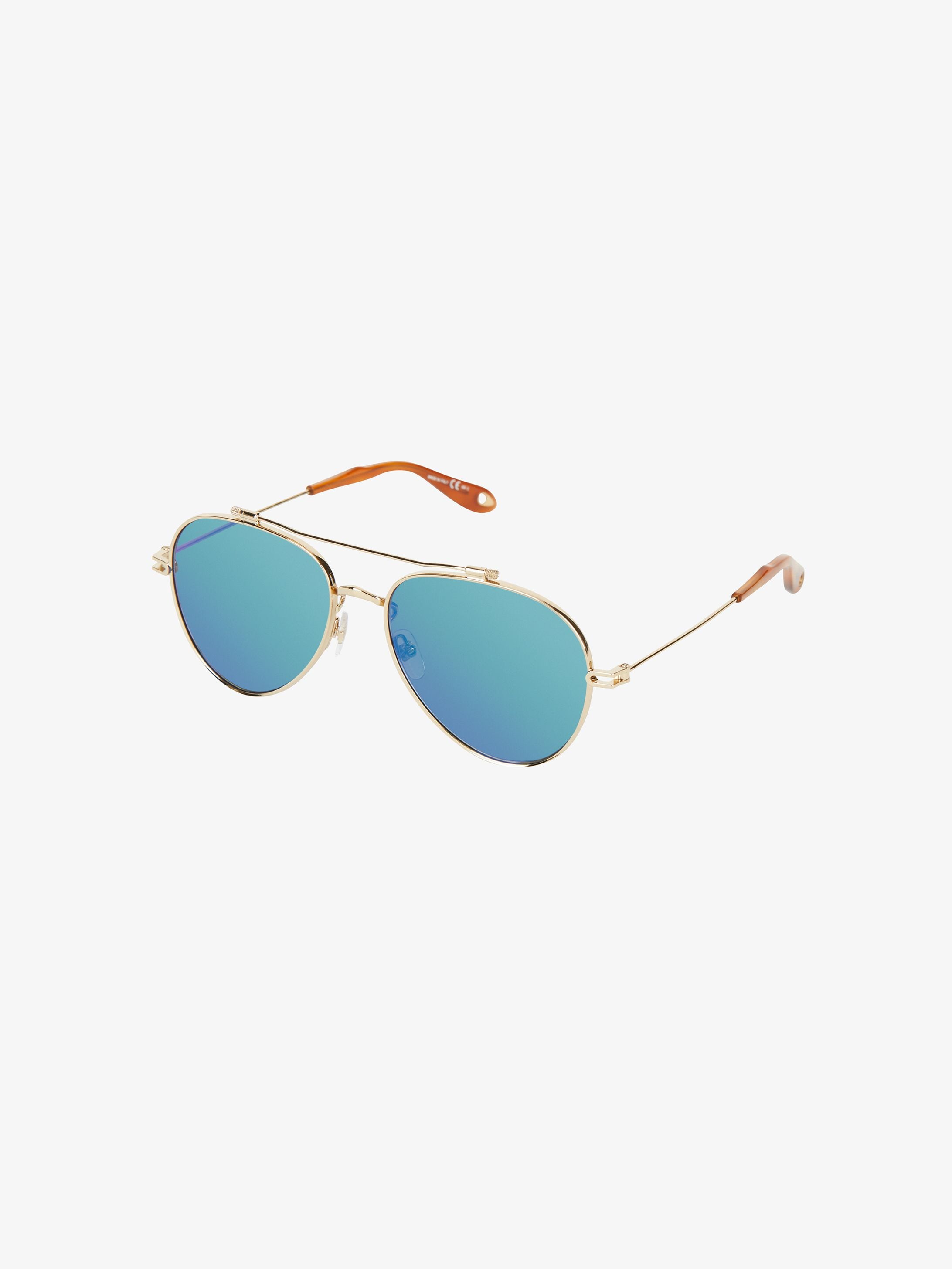 Sunglasses in metal