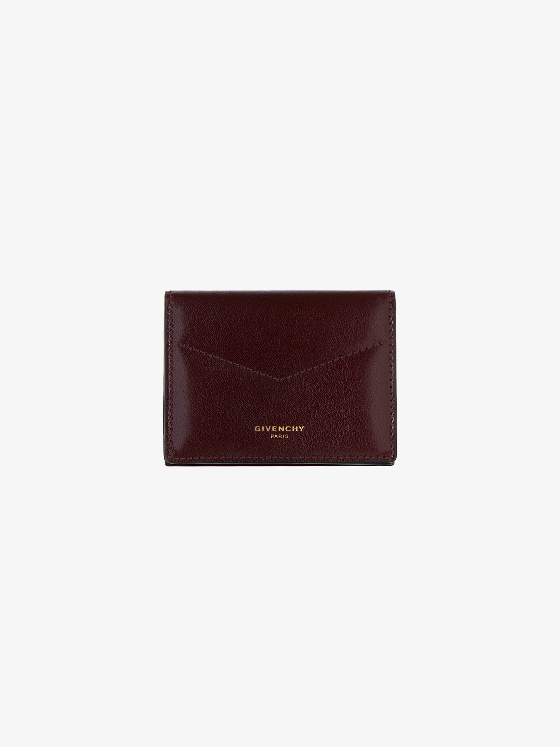 Mini wallet in leather