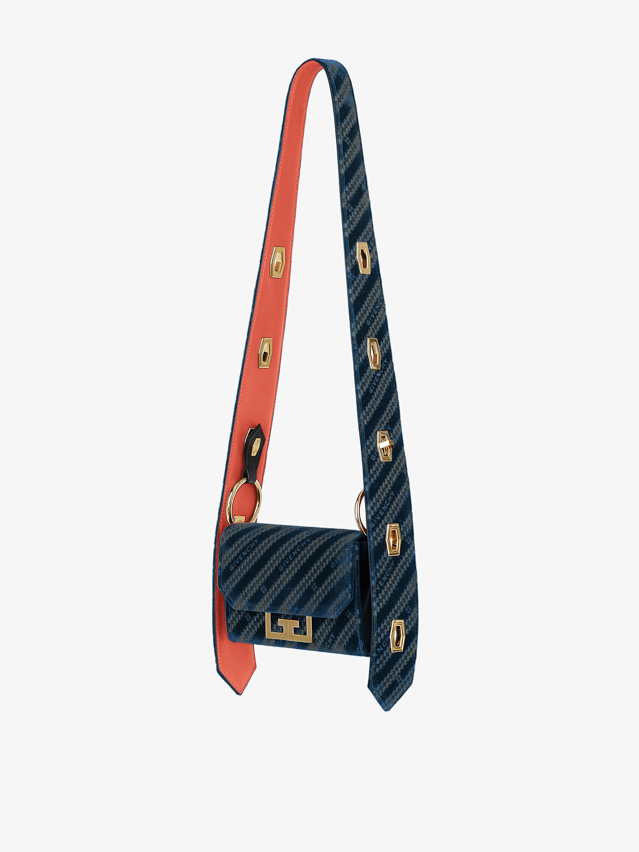 GIVENCHY 4G Nano Eden bag in velvet