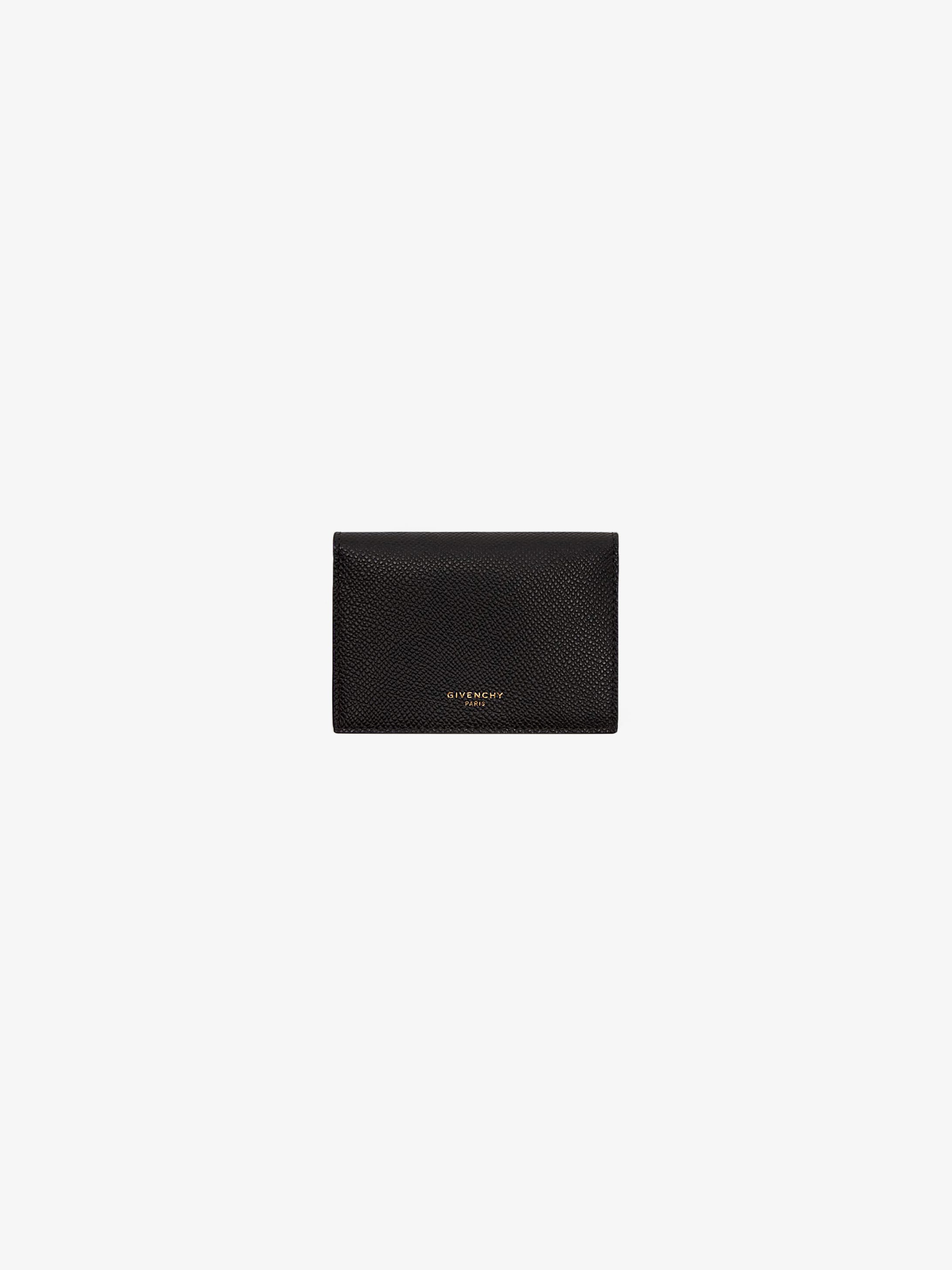 Porte-cartes de visite GIVENCHY PARIS en cuir