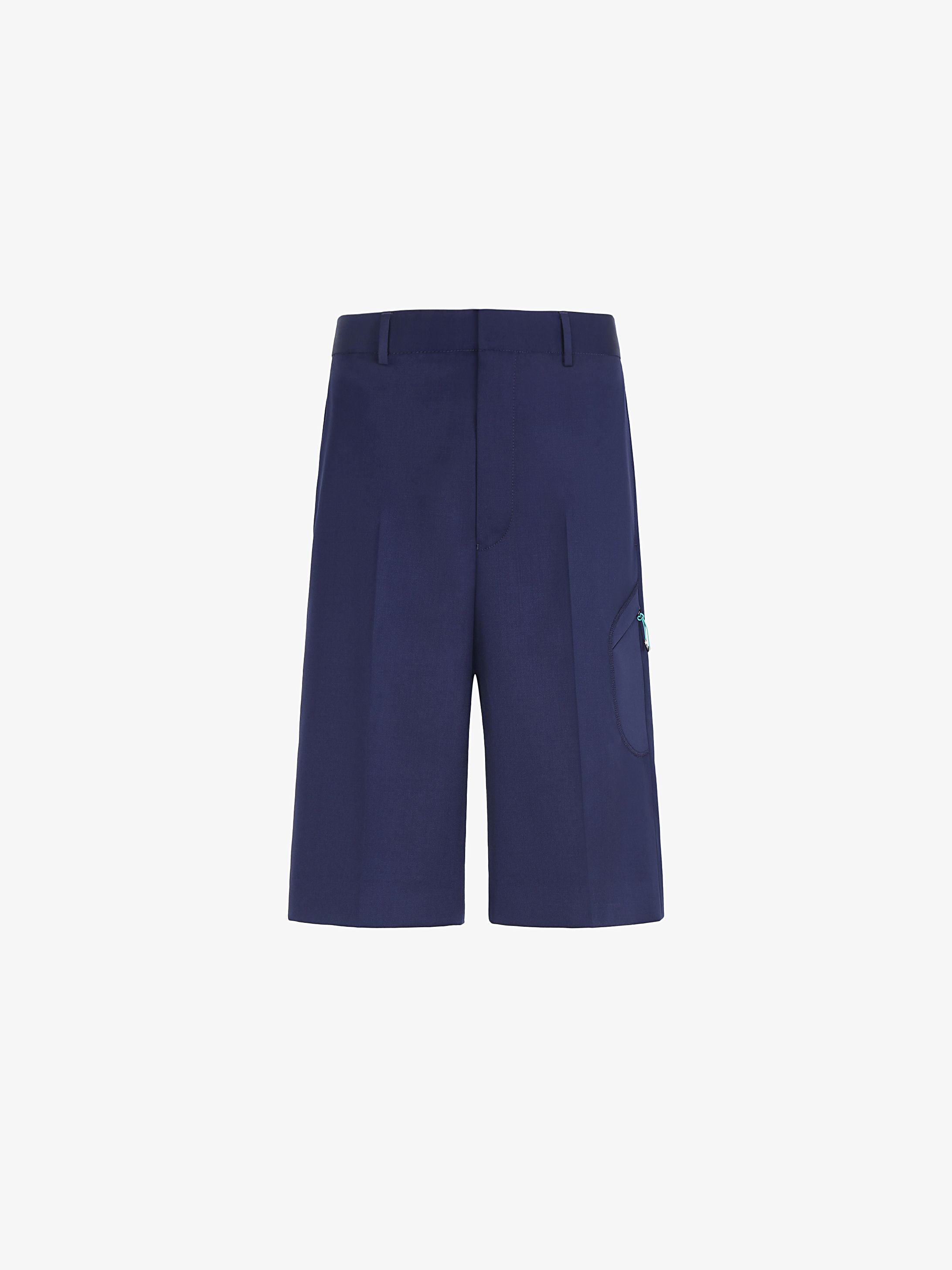 Bermuda in neoprene super 110s