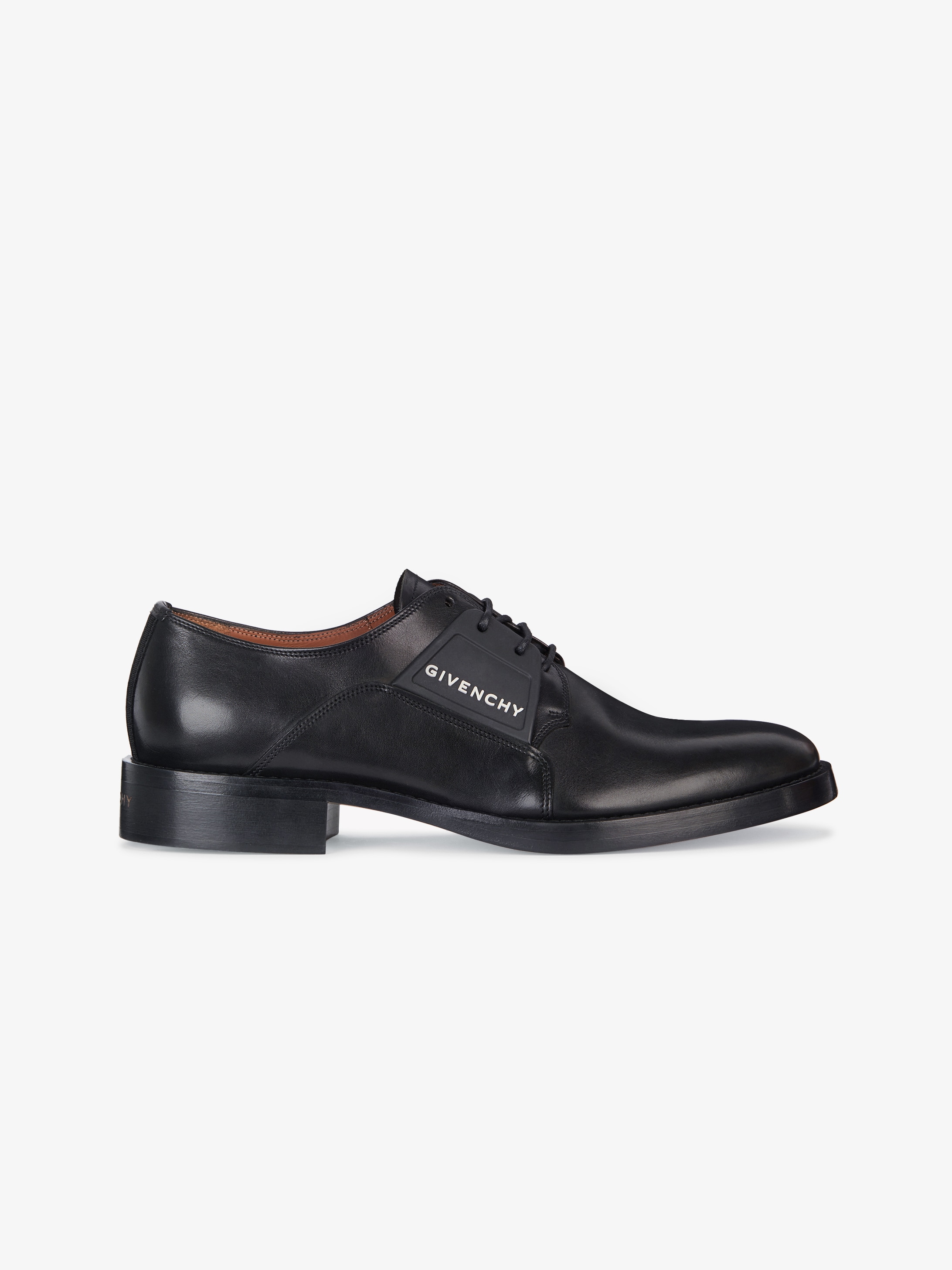 GIVENCHY derby shoes with patchs in leather