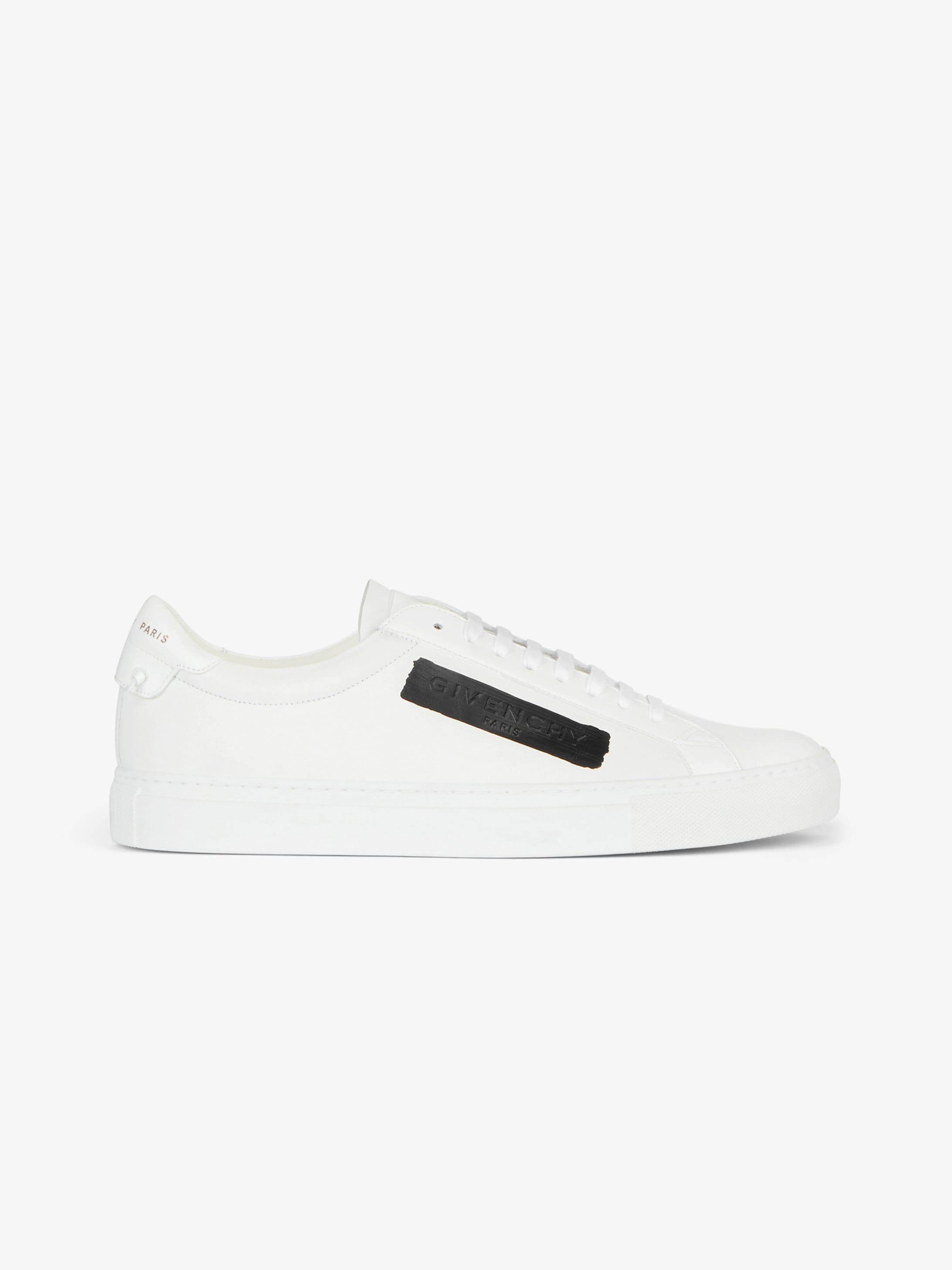 GIVENCHY sneakers in leather with latex band