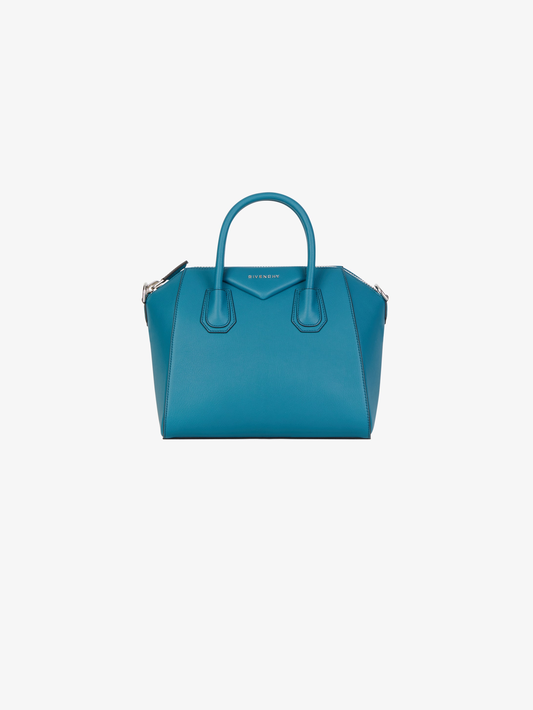 Small Antigona bag in grained leather