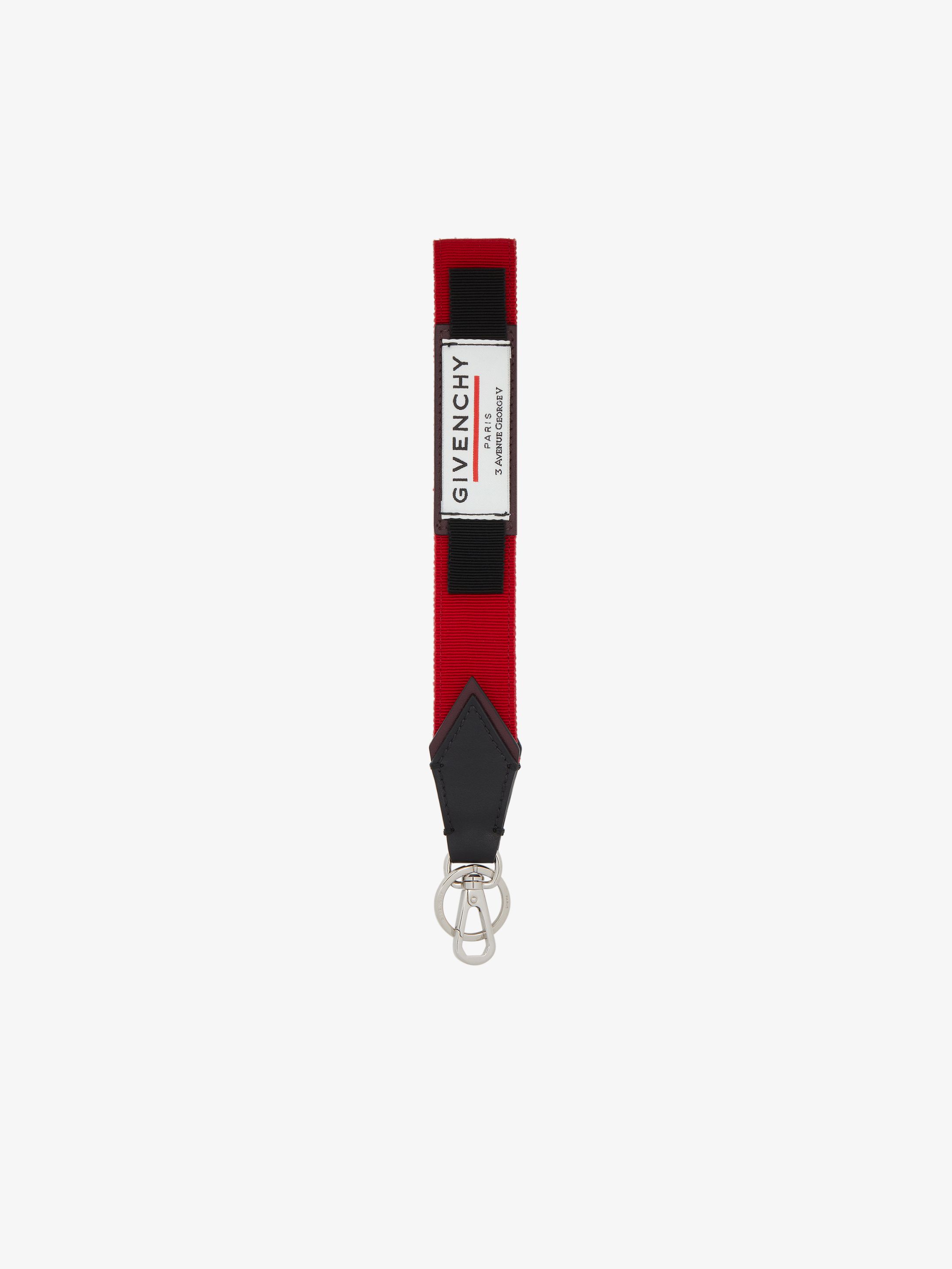GIVENCHY Label keyring