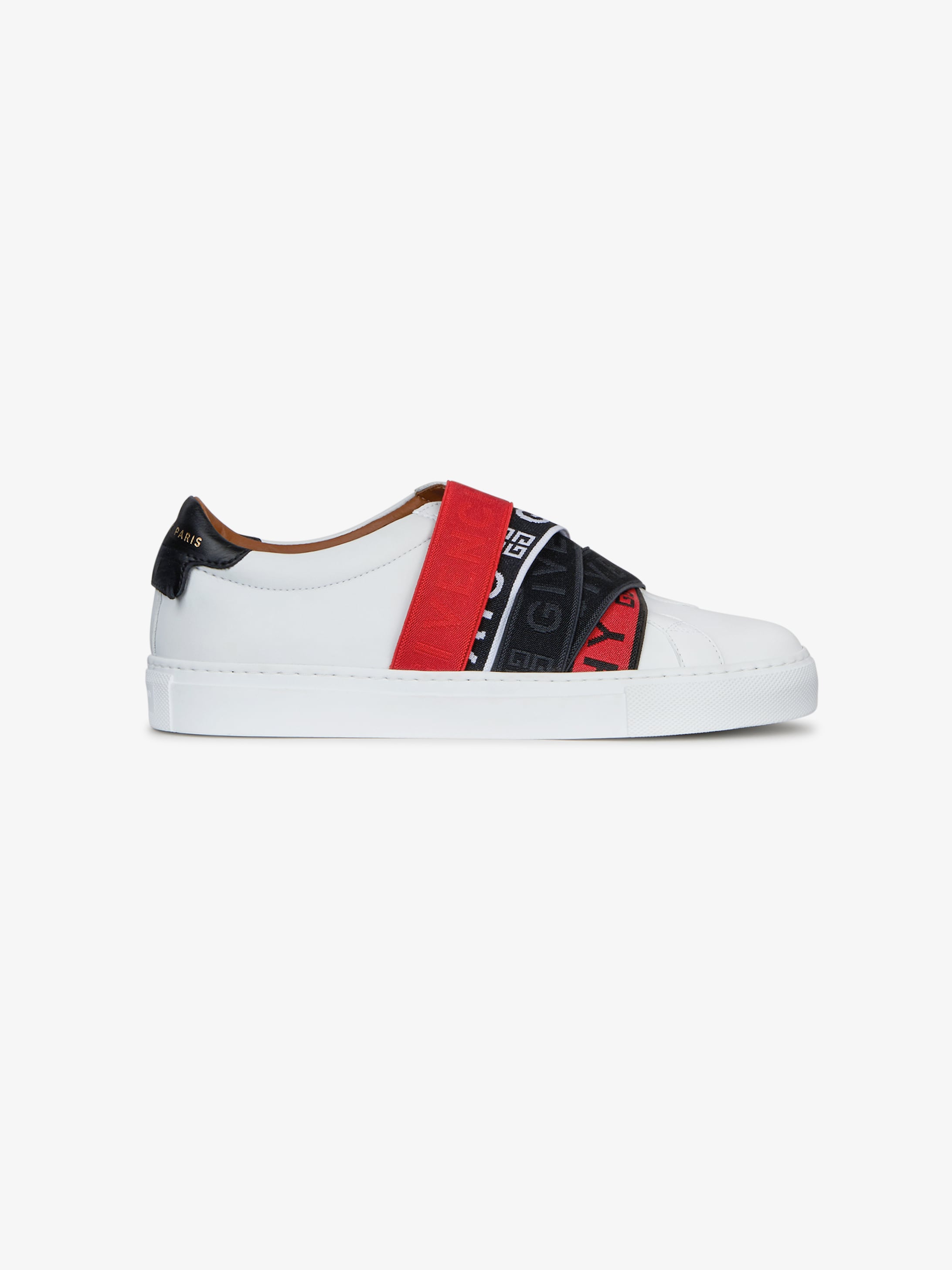 GIVENCHY 4G webbing sneakers in leather