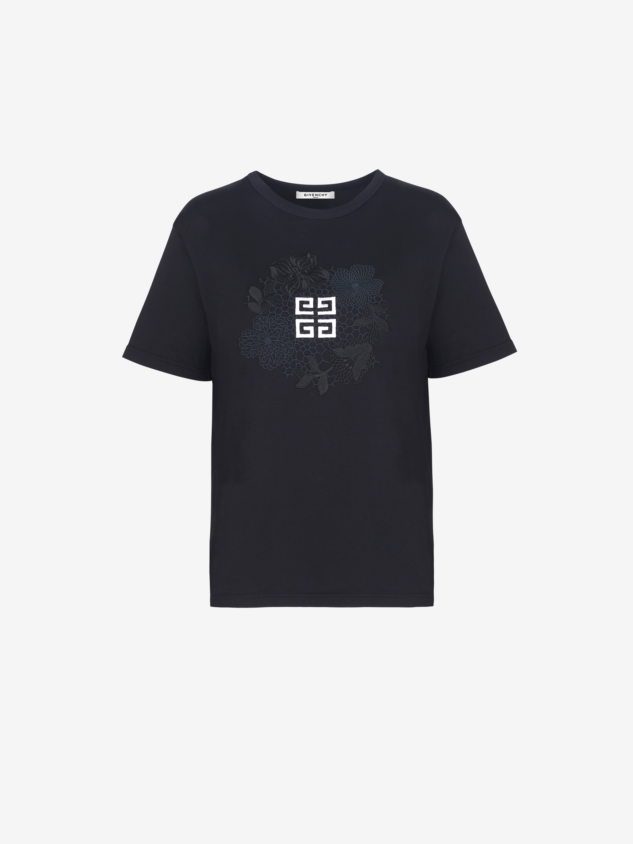 T-shirt masculin à broderie 4G florale