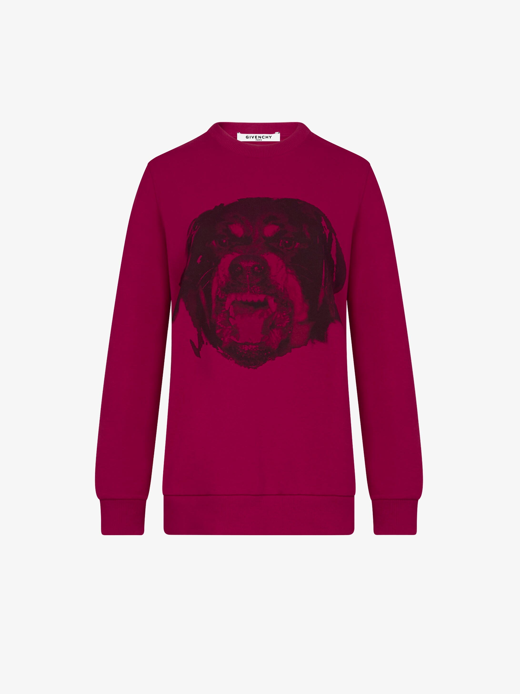 givenchy red rottweiler hoodie